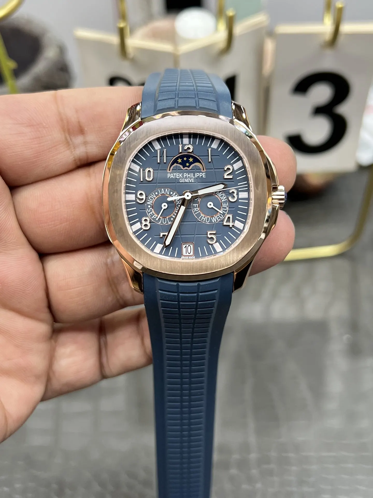 Patek Philippe 玫瑰金 手錶 經典腕表款