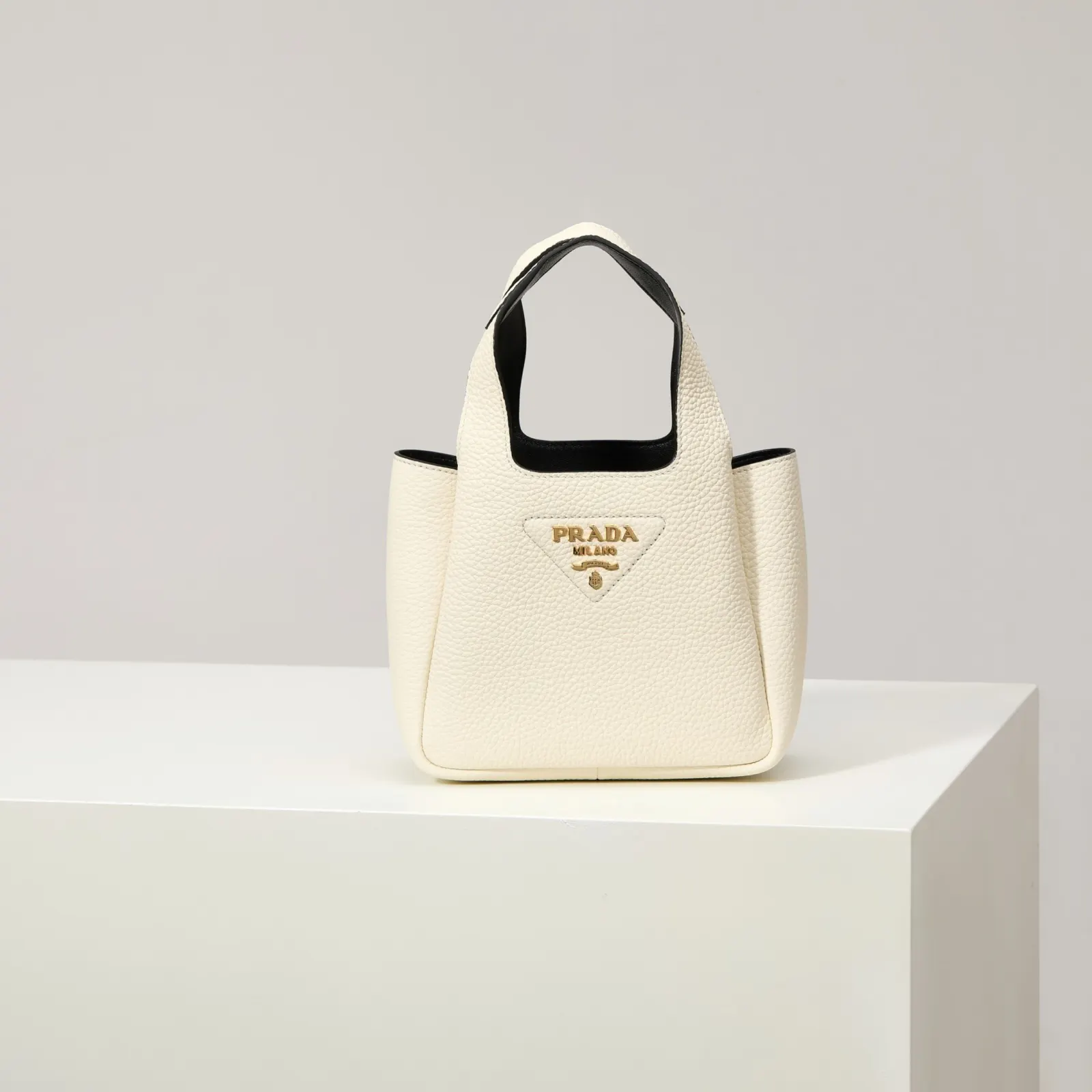 Prada White Tote Bag Casual