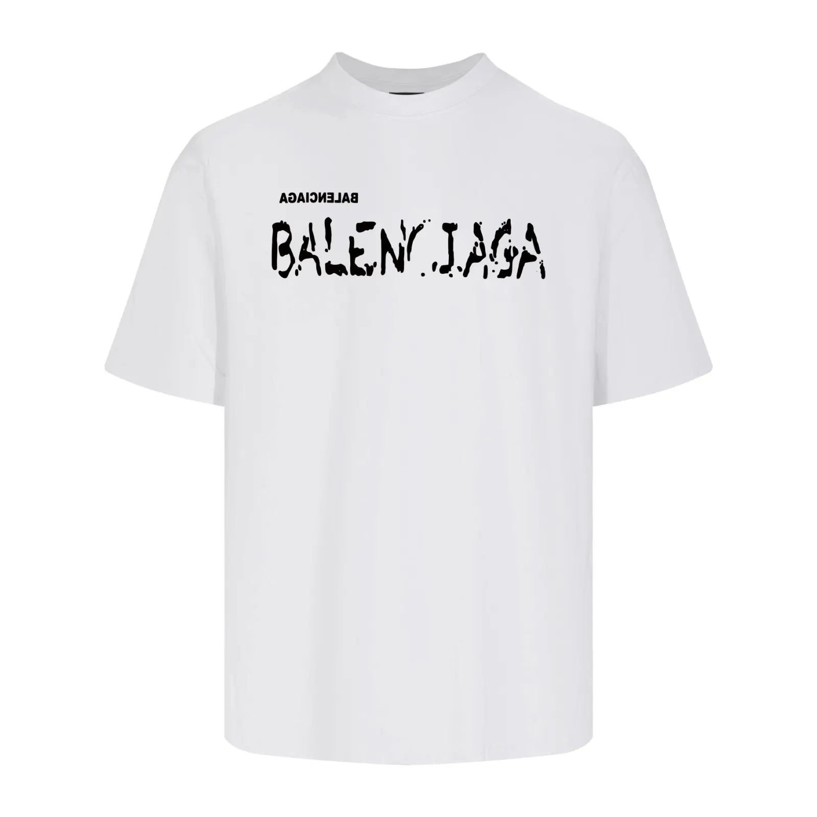 Balenciaga 黑色 短袖T恤 宽松休閒款