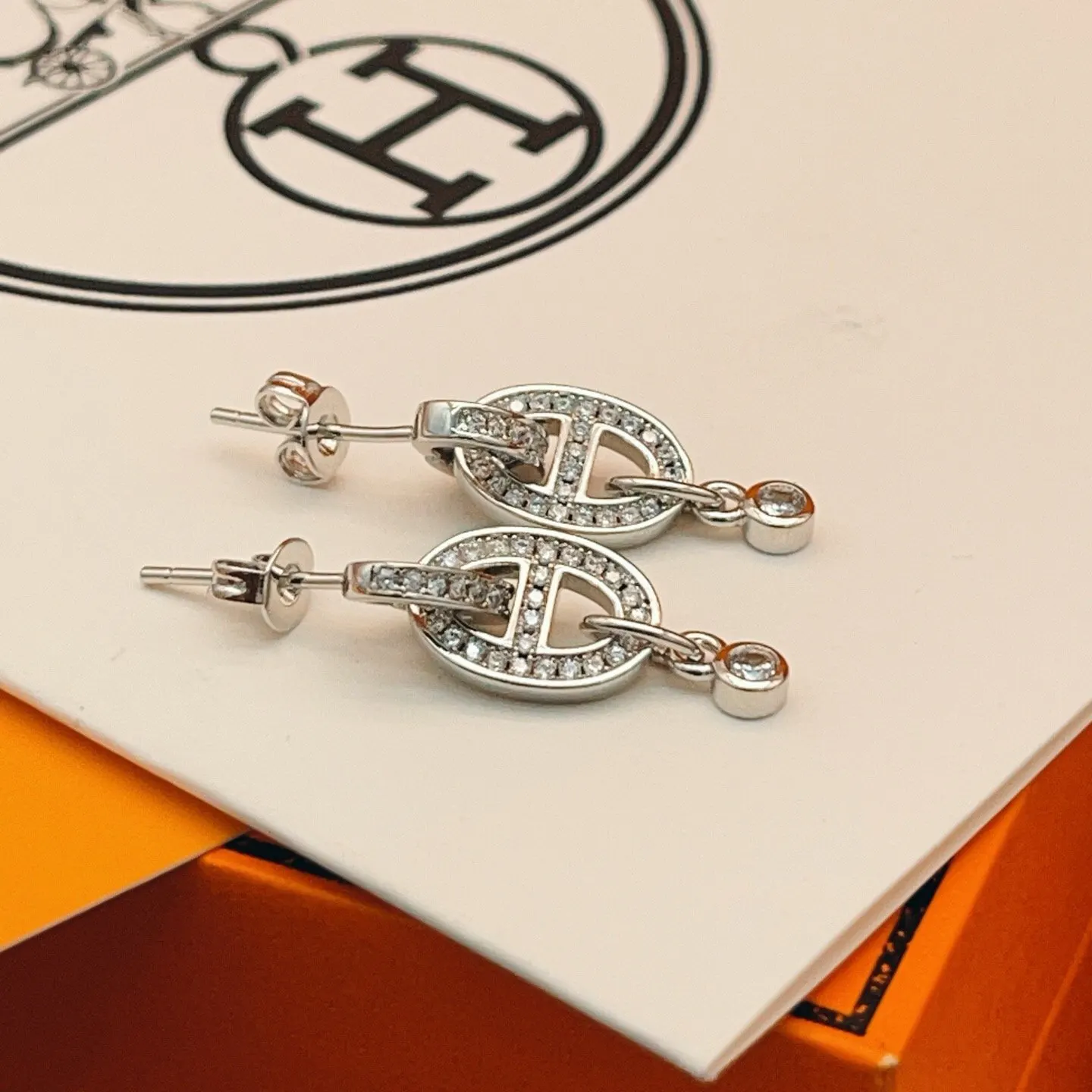 Hermes Roulis 銀色 斜背包 经典款