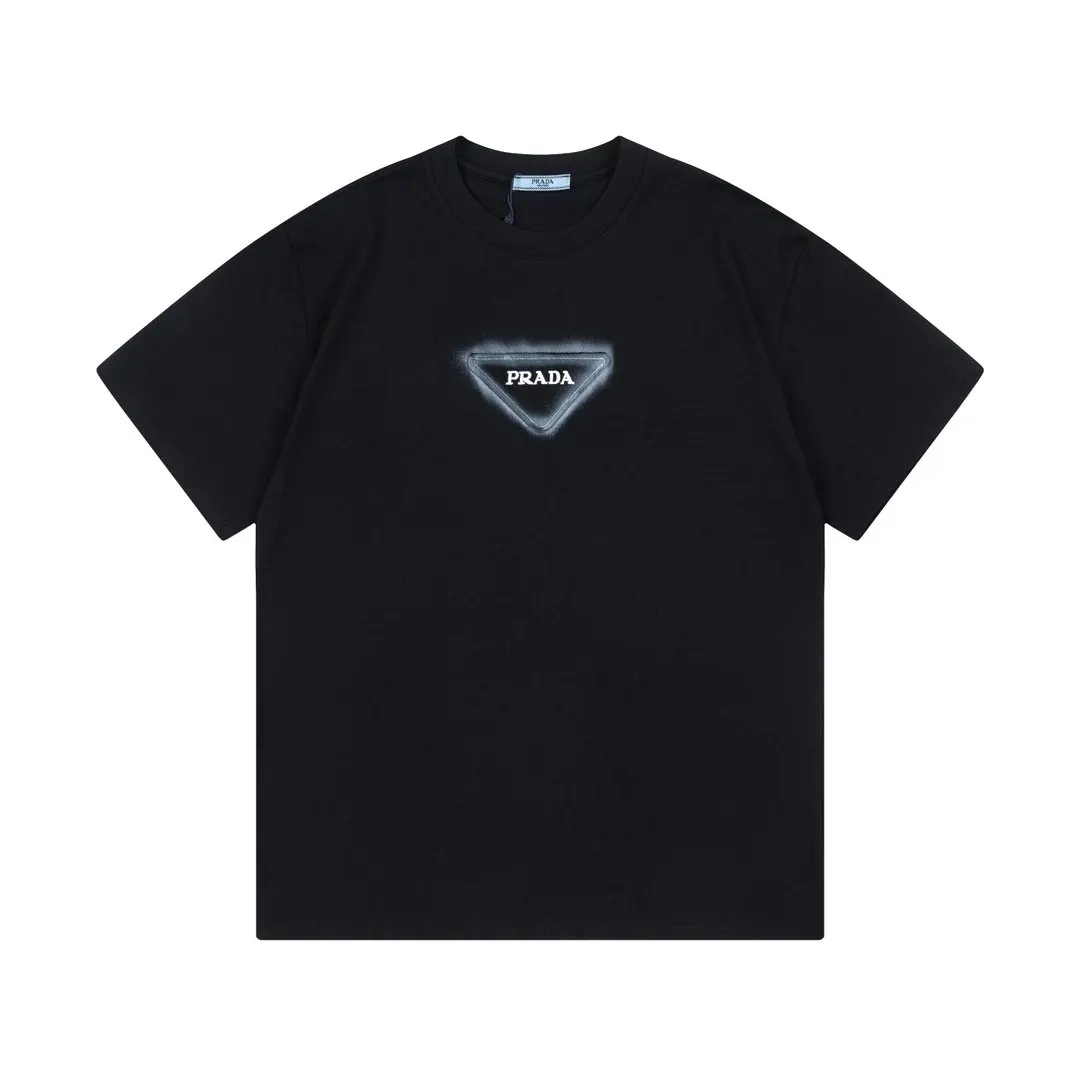 PRADA 棉质 字母 刺繡 短袖T恤 休閒百搭款