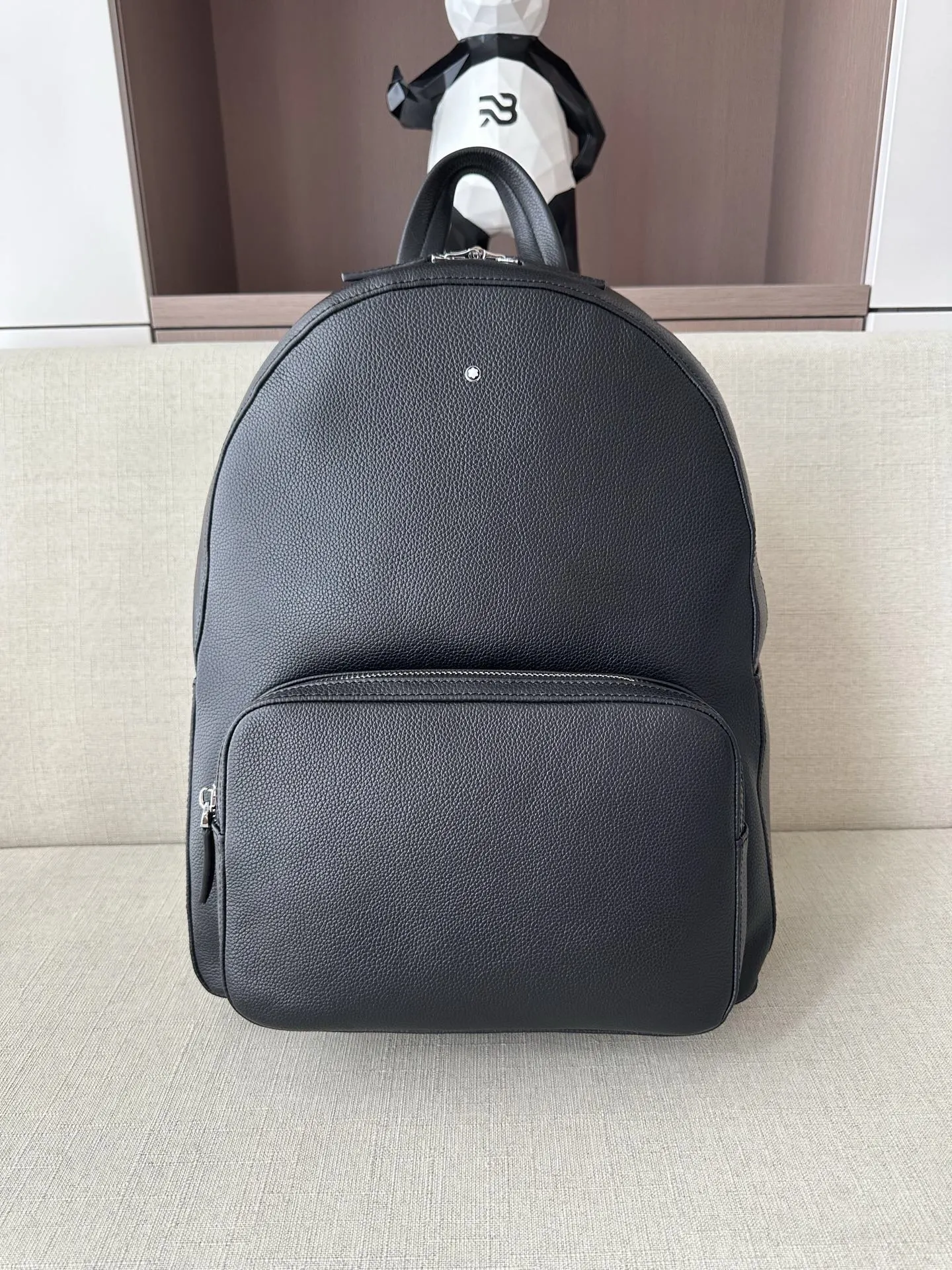 牛皮 批 MONTBLANC万宝龙 雙肩包 实用雙肩款