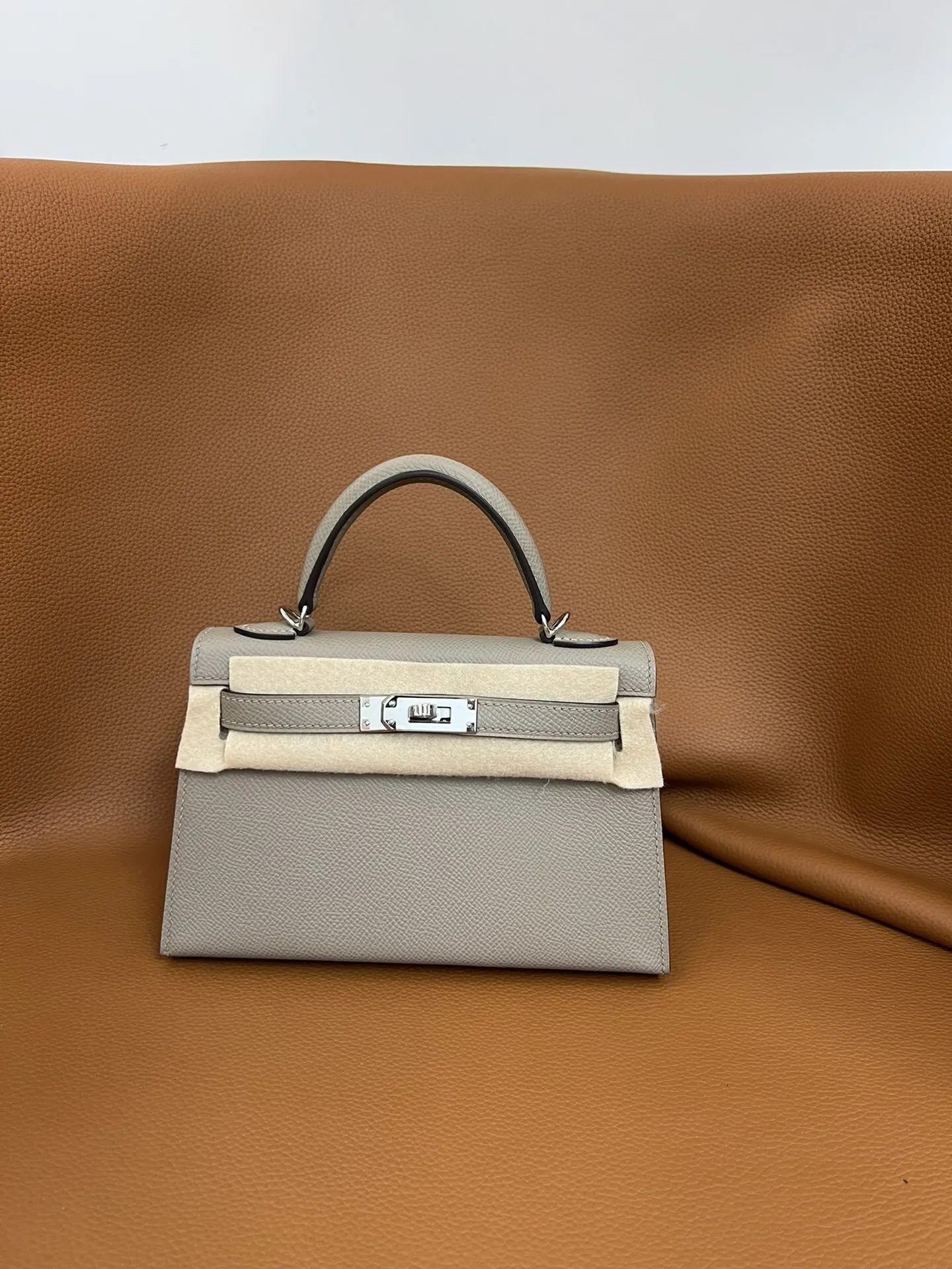 Hermes Kelly Epsom掌纹牛皮 手提包 19cm 經典款
