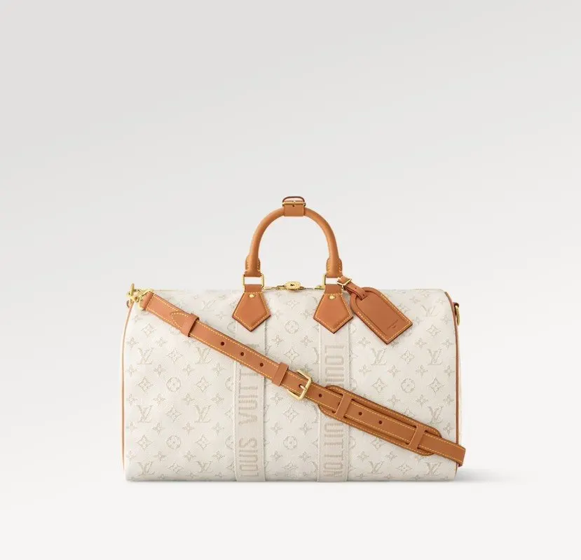 Keepall 牛皮 旅行袋 大容量旅行款