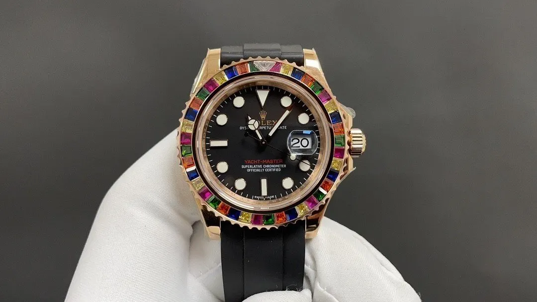 Rolex 今日推荐 劳力士 金游艇糖豆 机 手表 经典腕表