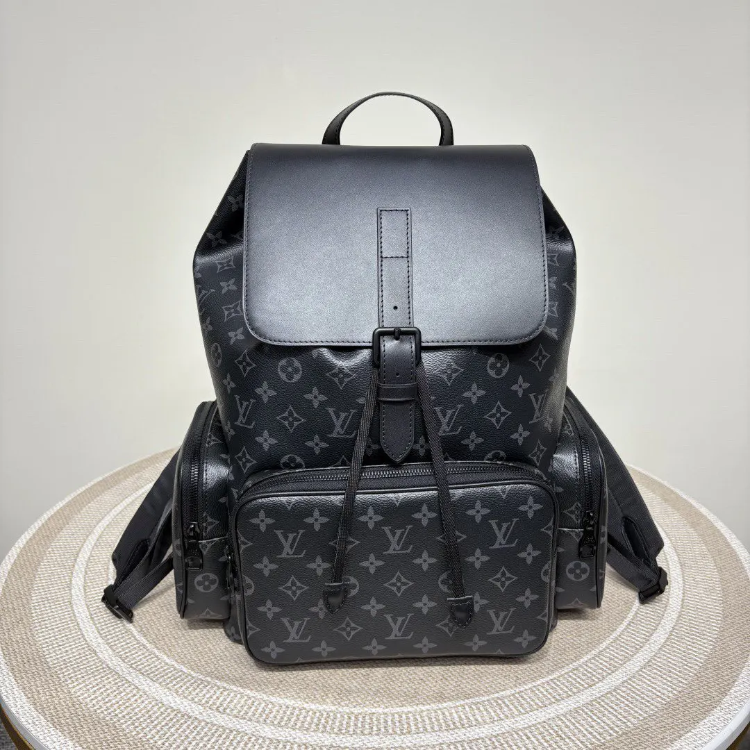 Black Gold Chain Bag Leather