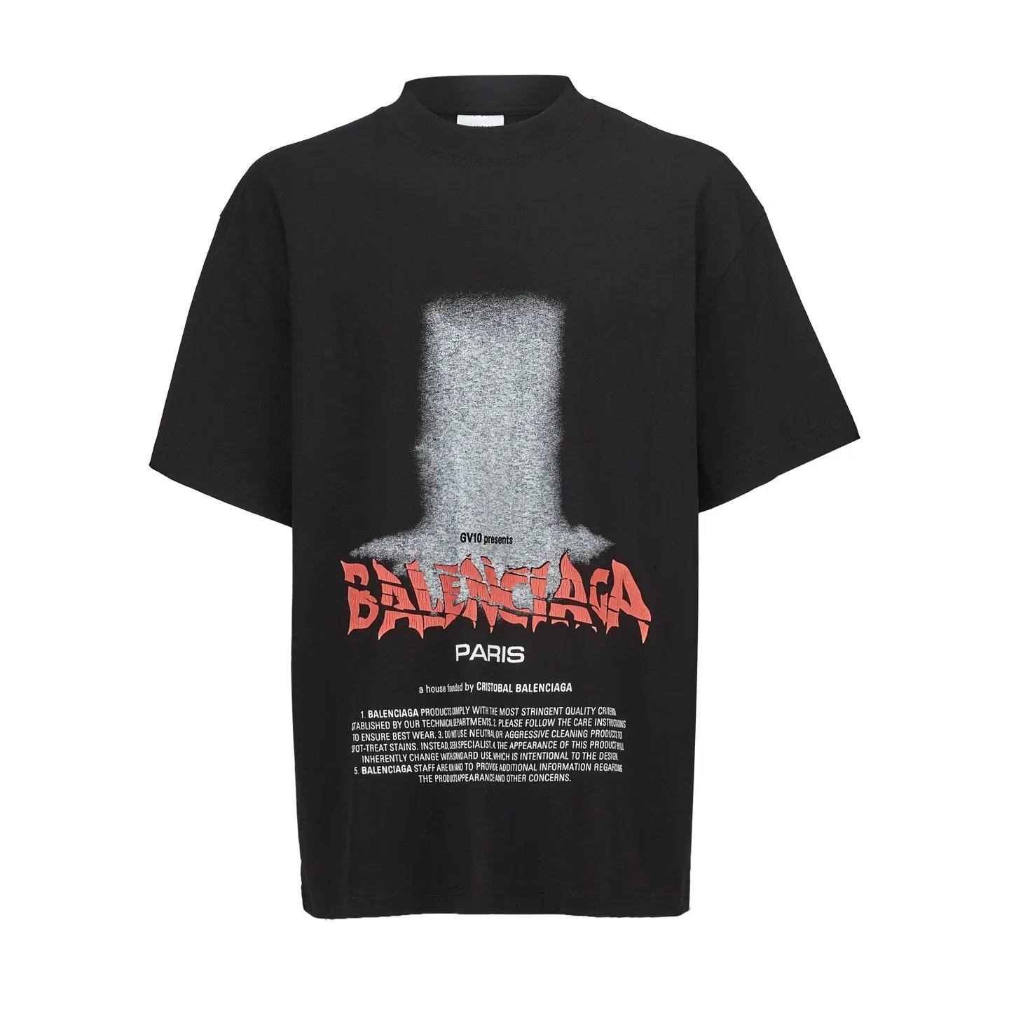 Balenciaga BLCG Short Sleeve T-Shirt Street Casual