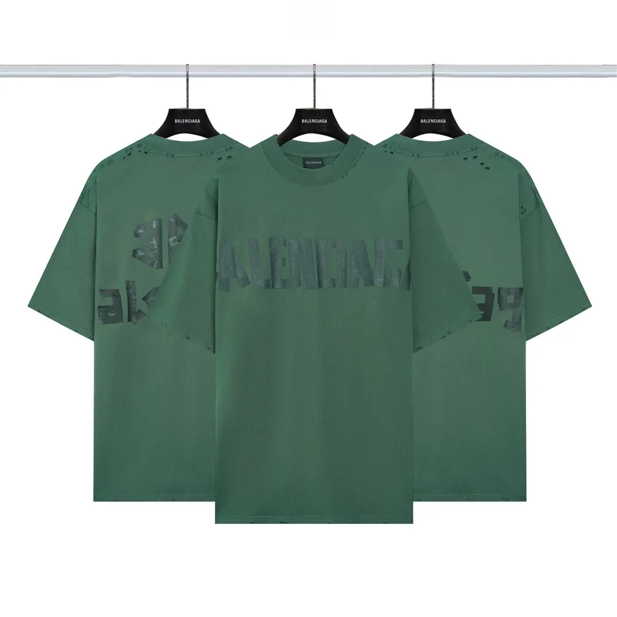 Balenciaga Short Sleeve T-Shirt Street Casual