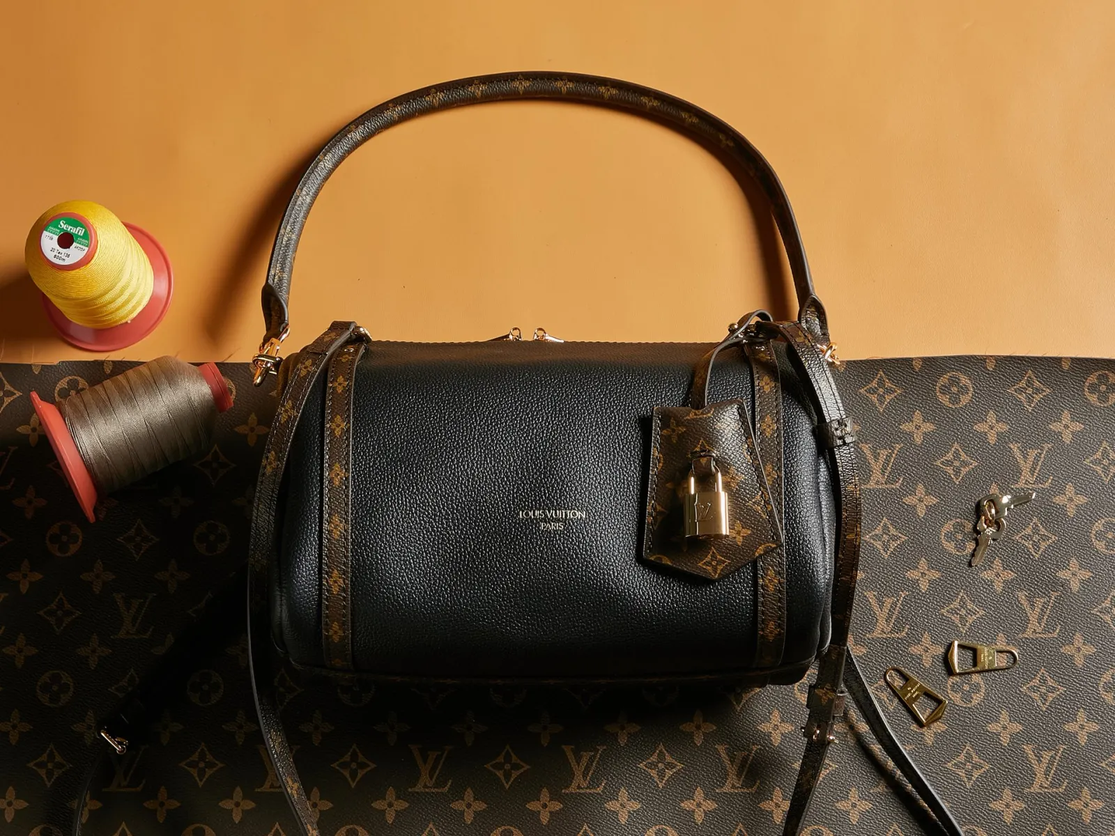LV Keepall 牛皮 旅行袋 大容量旅行款