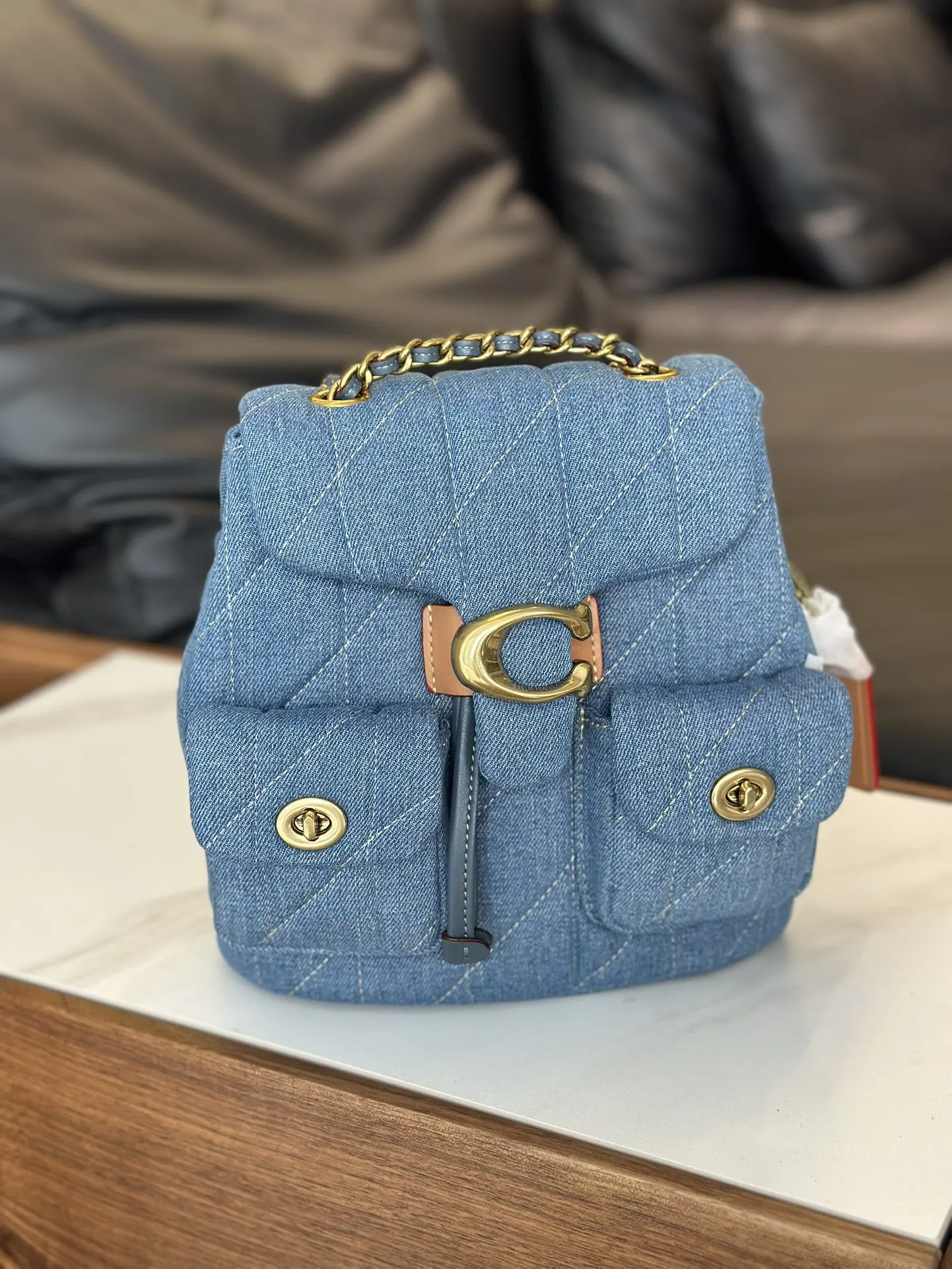 Coach 雙肩包 CA 实用雙肩款