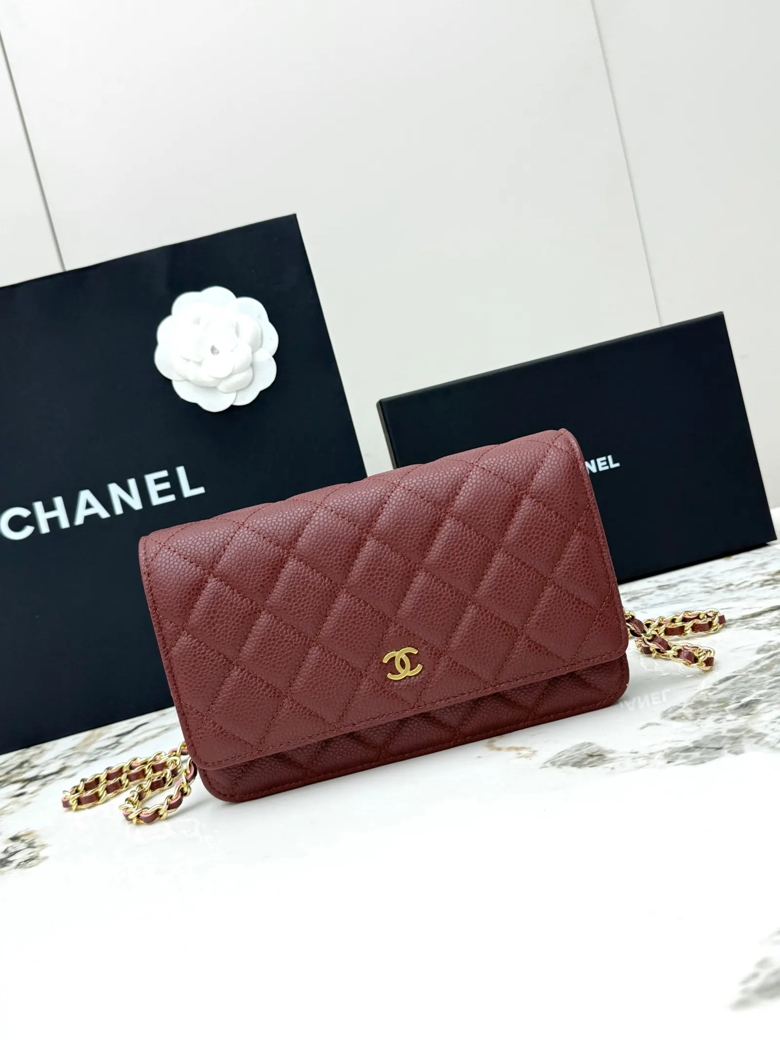 CHANEL 小牛皮 链条包 精致链条款
