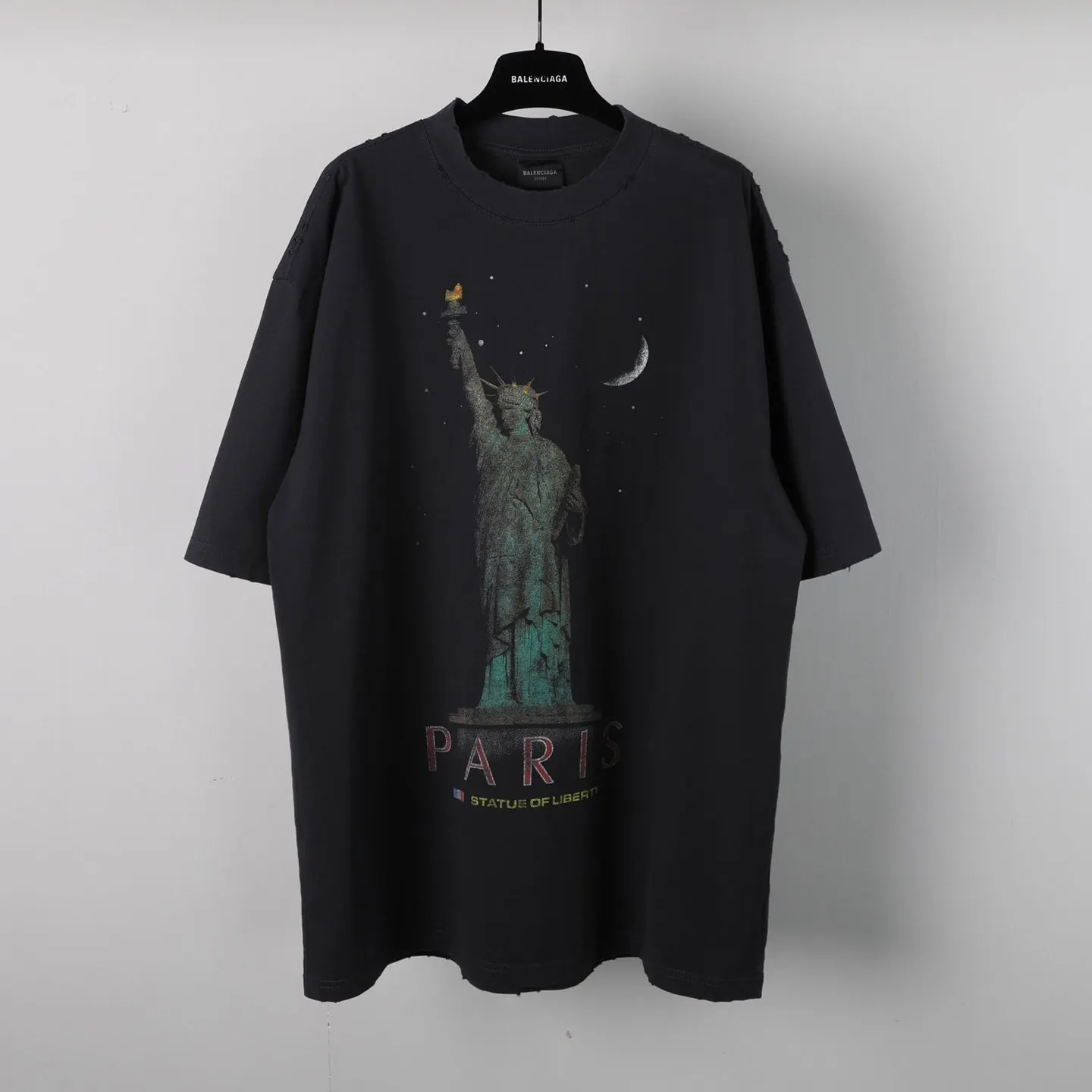 Balenciaga Logo 短袖T恤 街頭休閒款