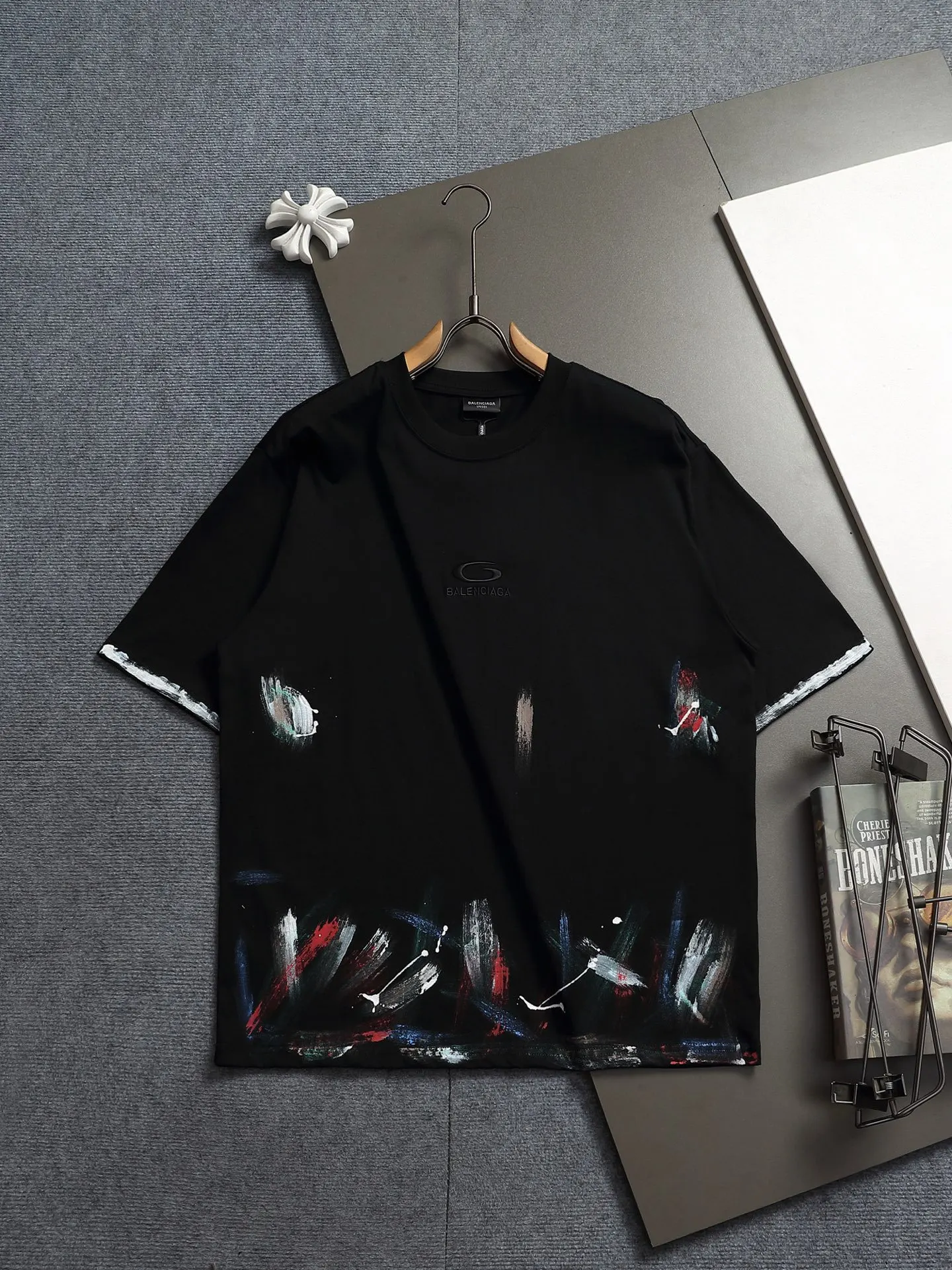 Balenciaga Logo 短袖T恤 街頭休閒款