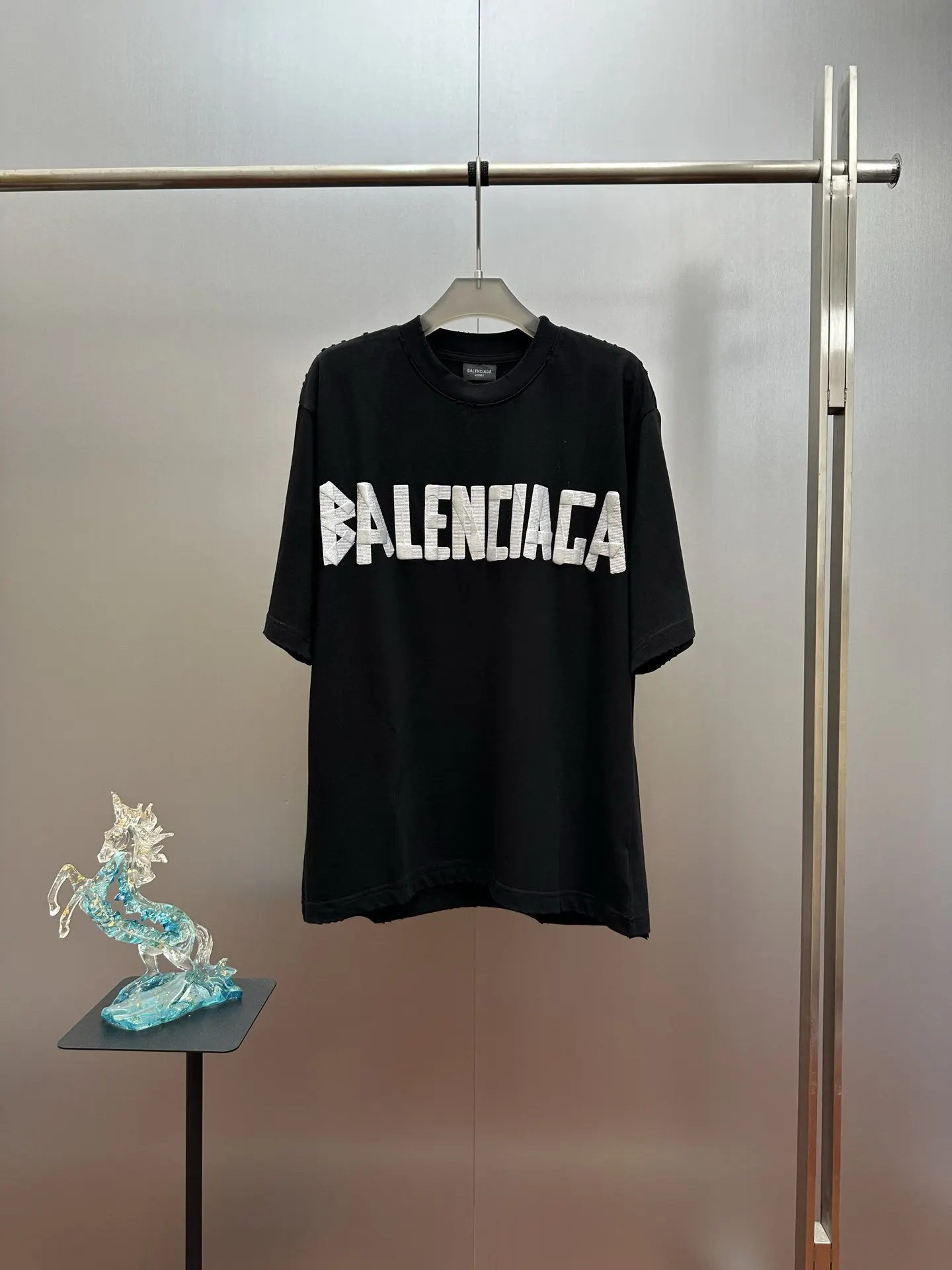 Balenciaga Short Sleeve T-Shirt Street Casual