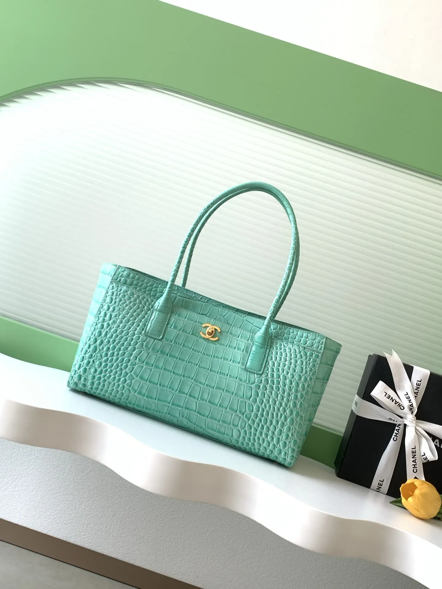 Gold Tote Bag