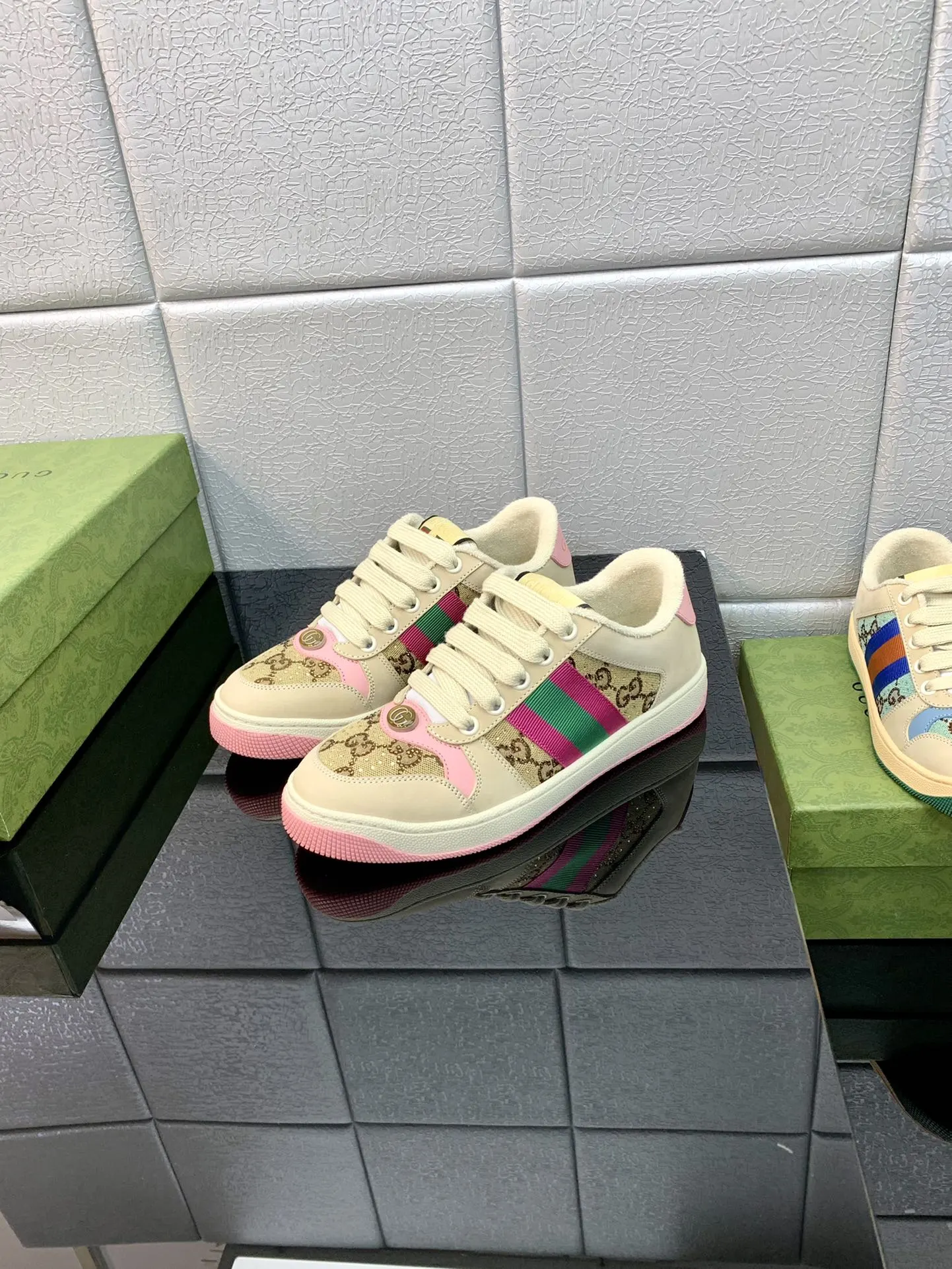 Gucci Logo休閒運動鞋 百搭款