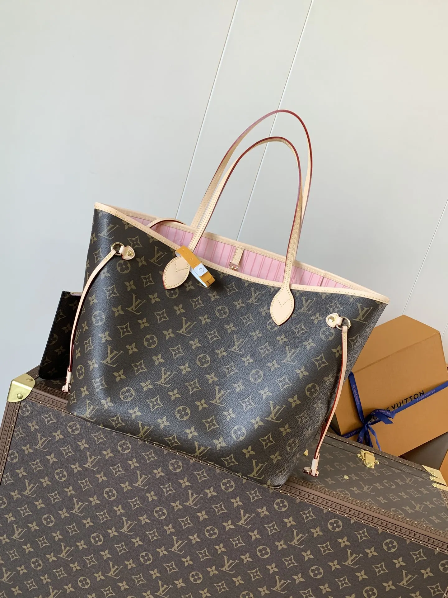 Neverfull 牛皮 托特包 大容量托特款