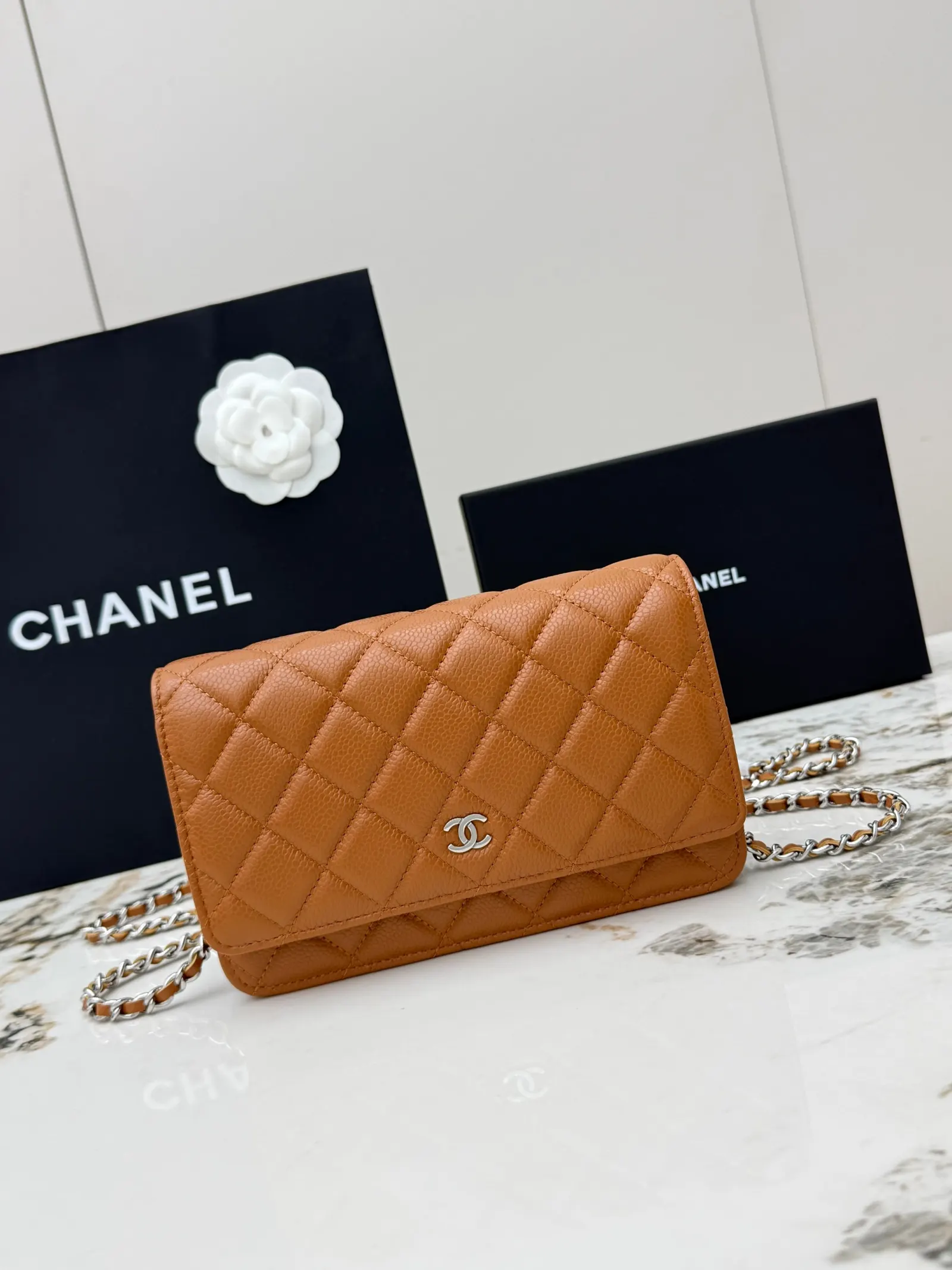 CHANEL 小牛皮 鏈條包 精致鏈條款