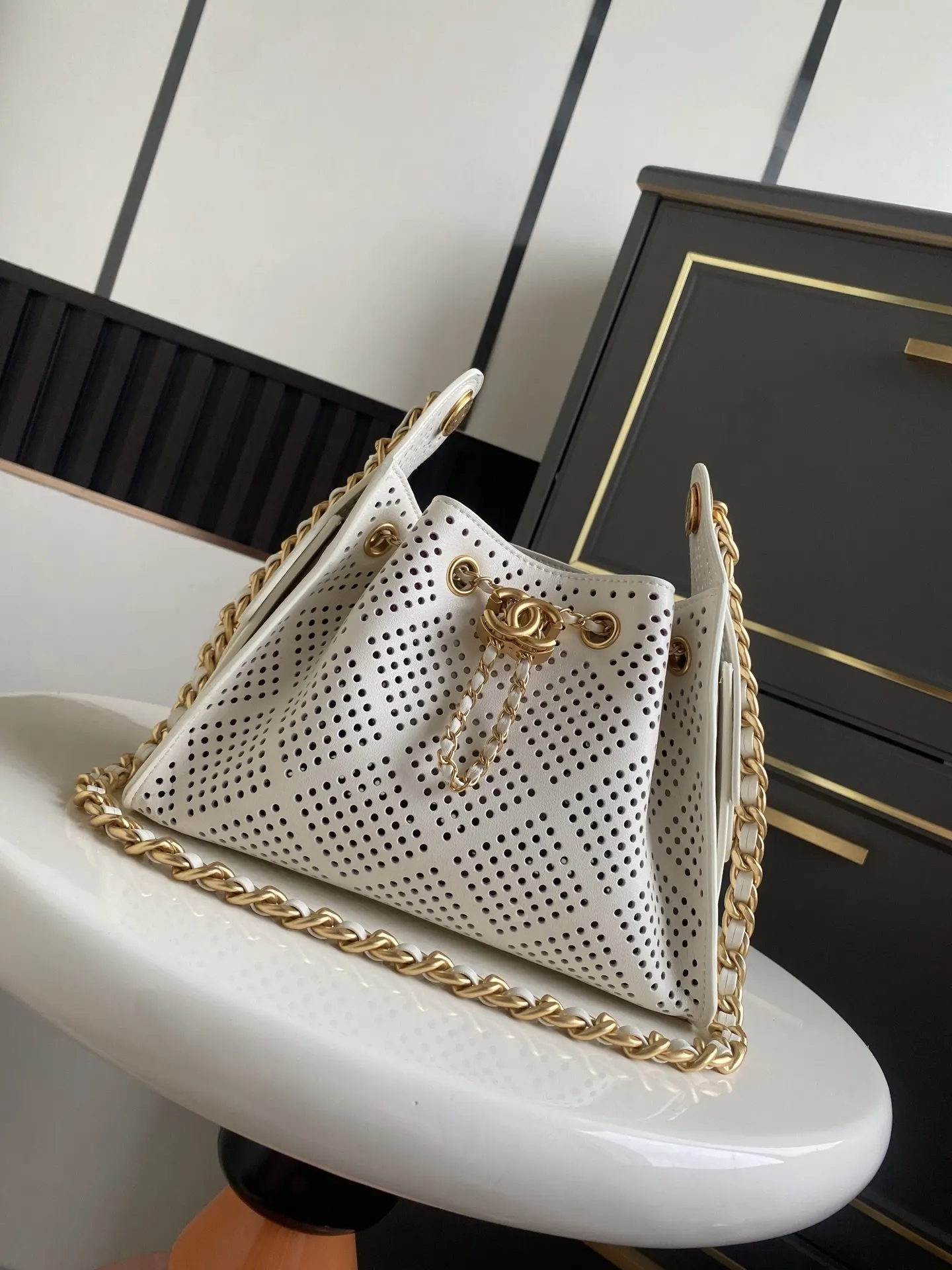 CHANEL Hobo 小牛皮 腋下包 复古腋下背款
