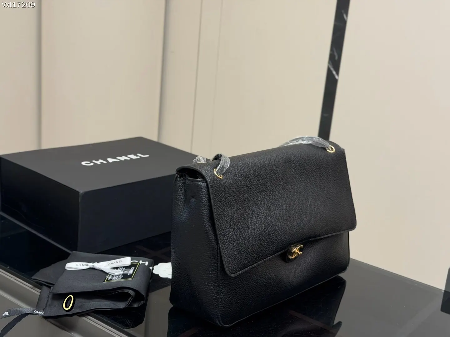 Chanel Hobo Shoulder Bag Vintage Leather