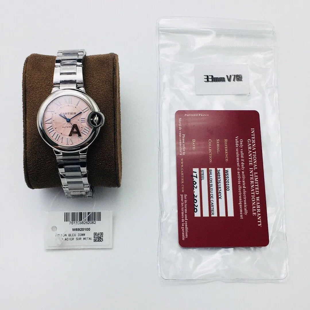 Cartier 藍色 手錶 經典腕表款