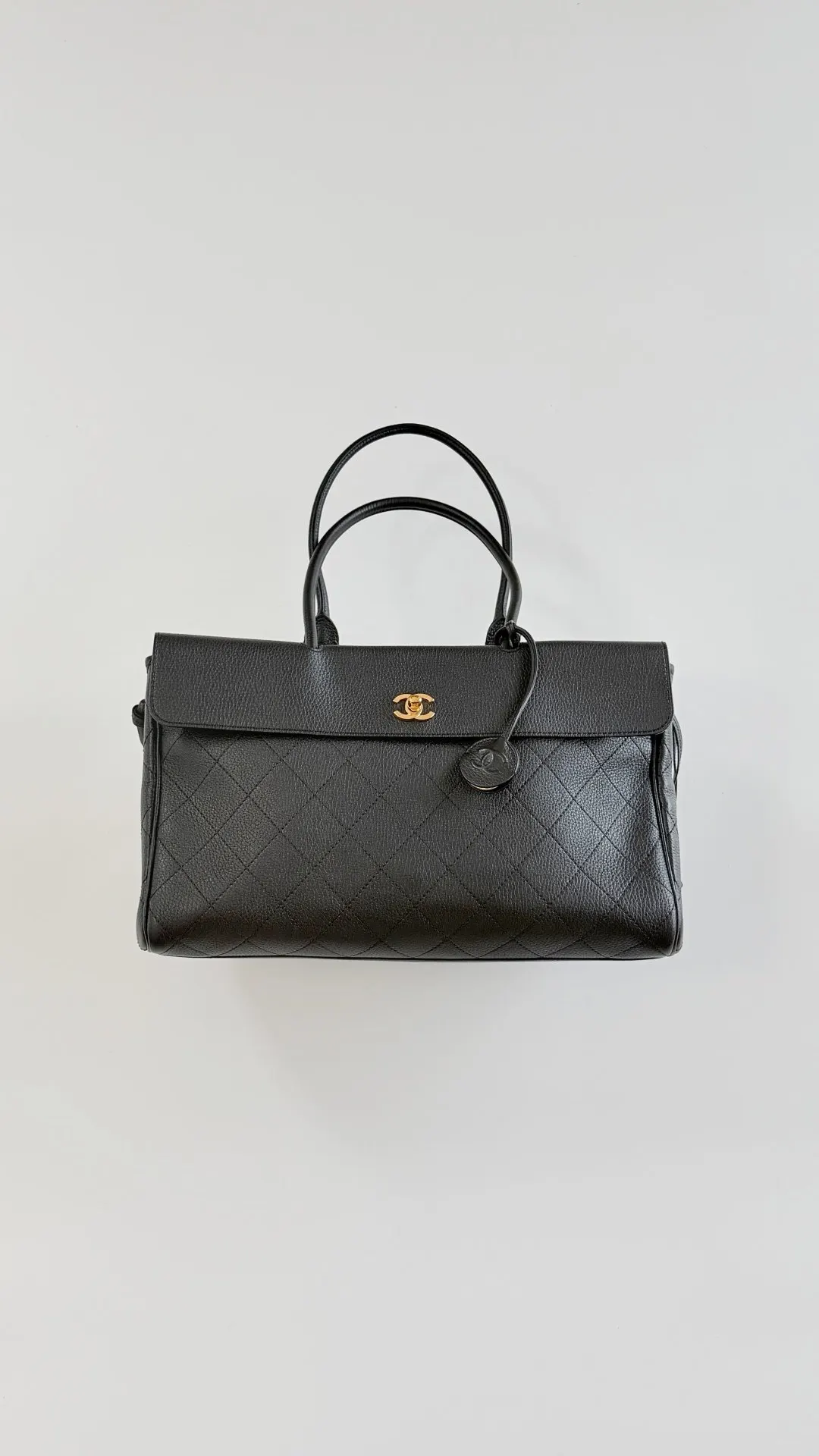 Black Hobo Shoulder Bag Vintage