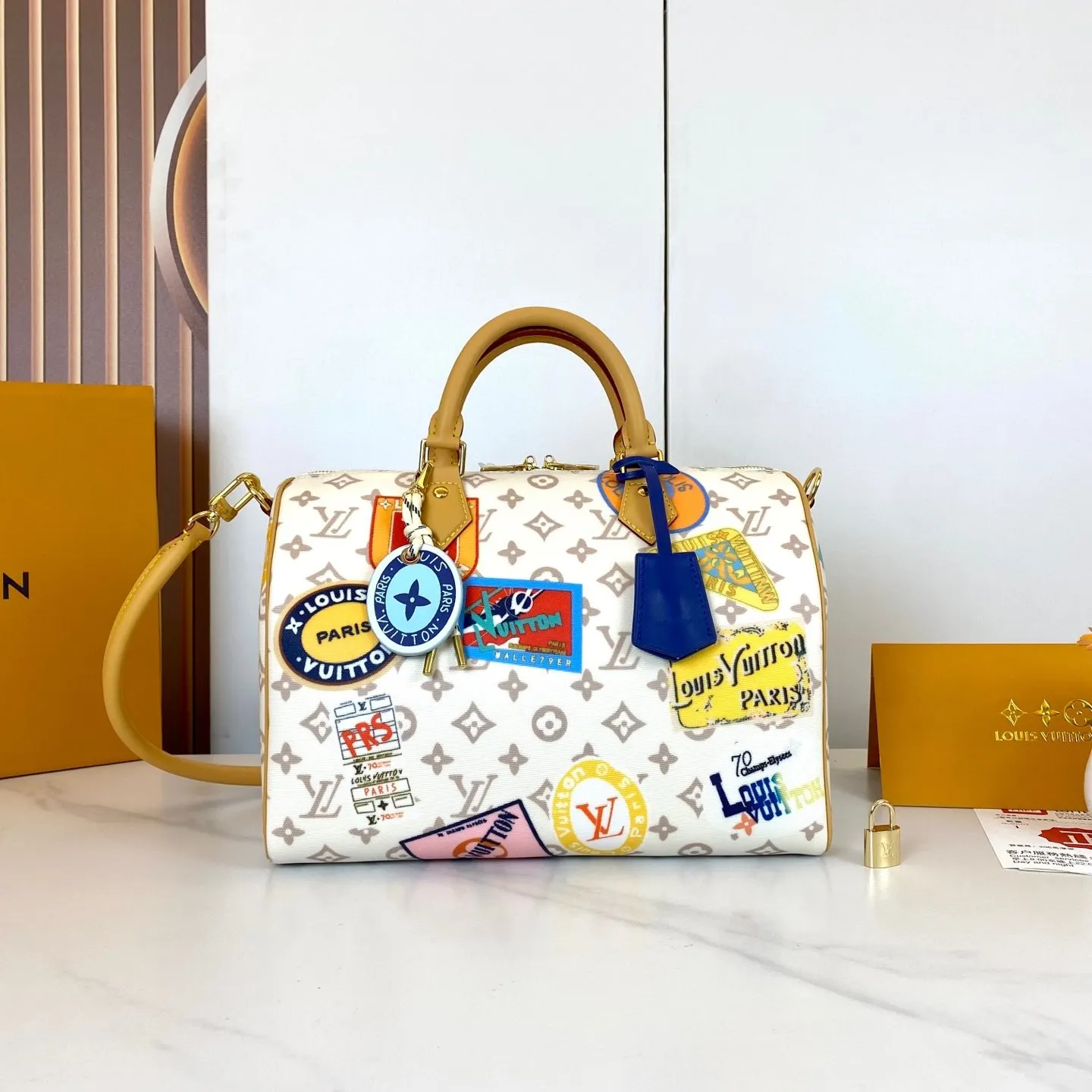 LV Speedy 牛皮 收纳包 旅行收纳款