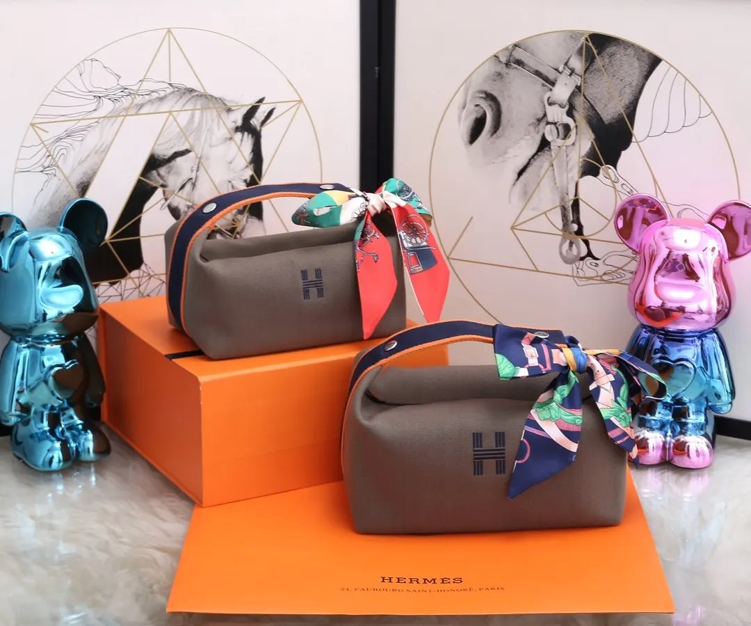 帆布 Trousse Bride Brace 官方名字 化妝包 便携收納款