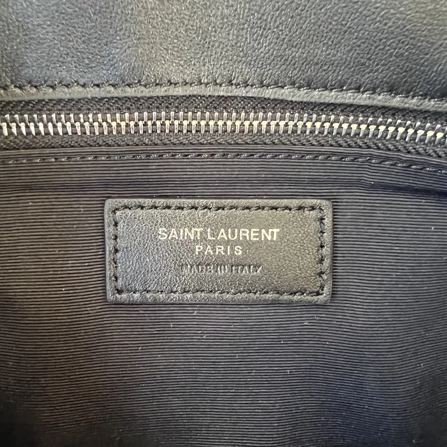 YSL 銀色 羊皮 鏈條包 精致鏈條款