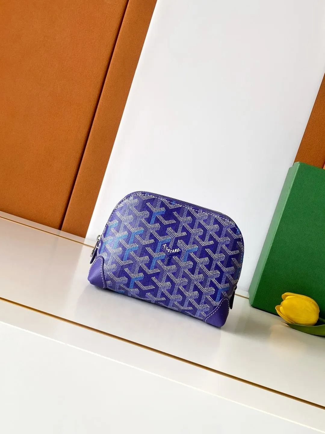 Goyard VENDOME 化妝包内衬防水棉质里料 堪称理想的化 行李箱 旅行拉杆款 輕便出行款