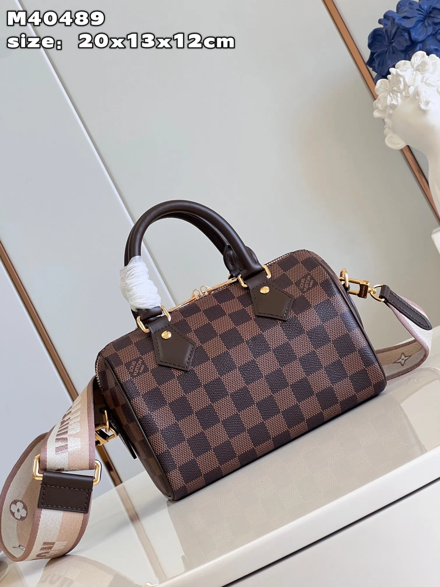 LV Speedy 牛皮 旅行袋 大容量旅行款