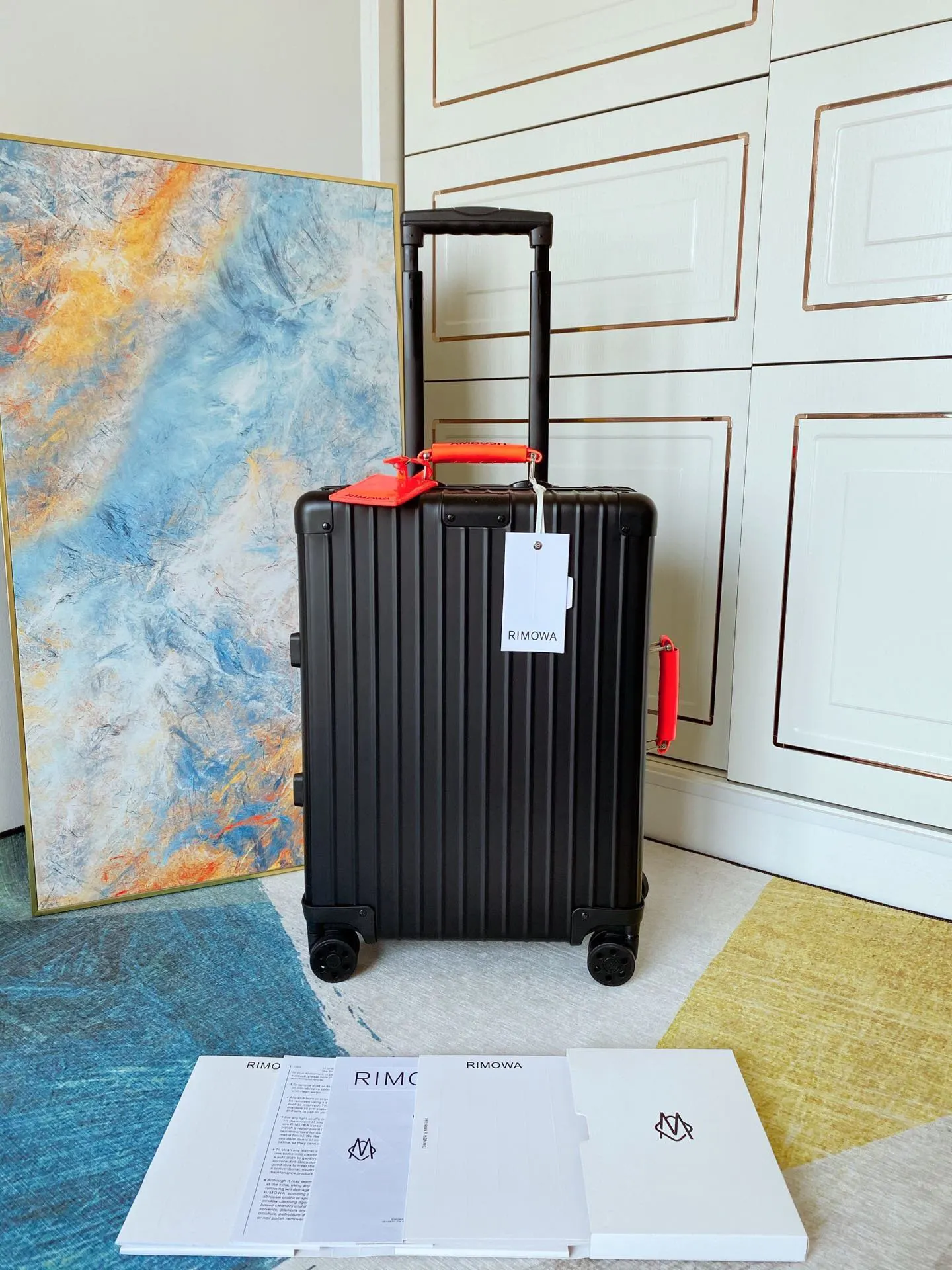 黑色 银色 rimowa联名A USH ® 为庆祝 RIMOW 行李箱 旅行拉杆款 轻便出行款