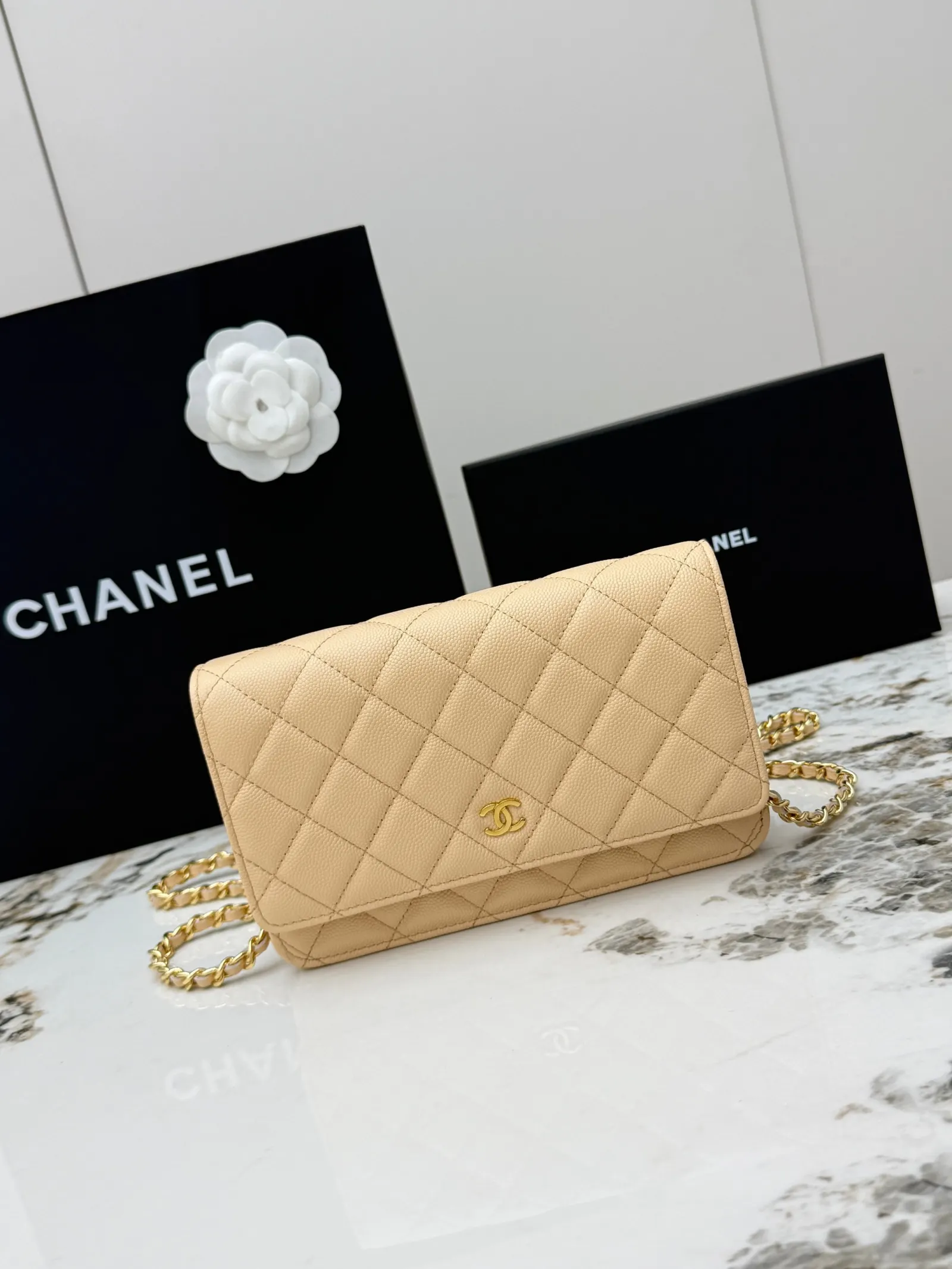 CHANEL 小牛皮 鏈條包 精致鏈條款