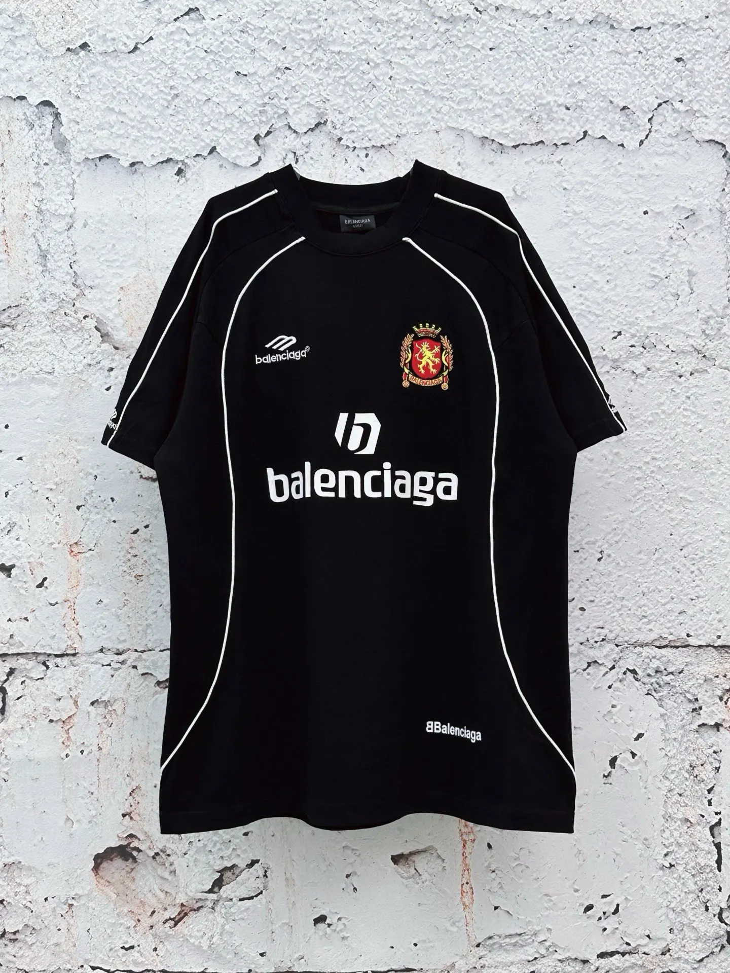 Balenciaga 2026SS Logo Letter Short Sleeve T-Shirt Street Casual