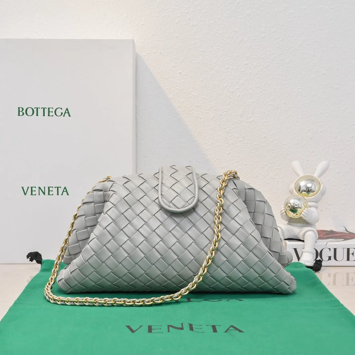 Bottega Veneta 羊皮 链条包 精致链条款