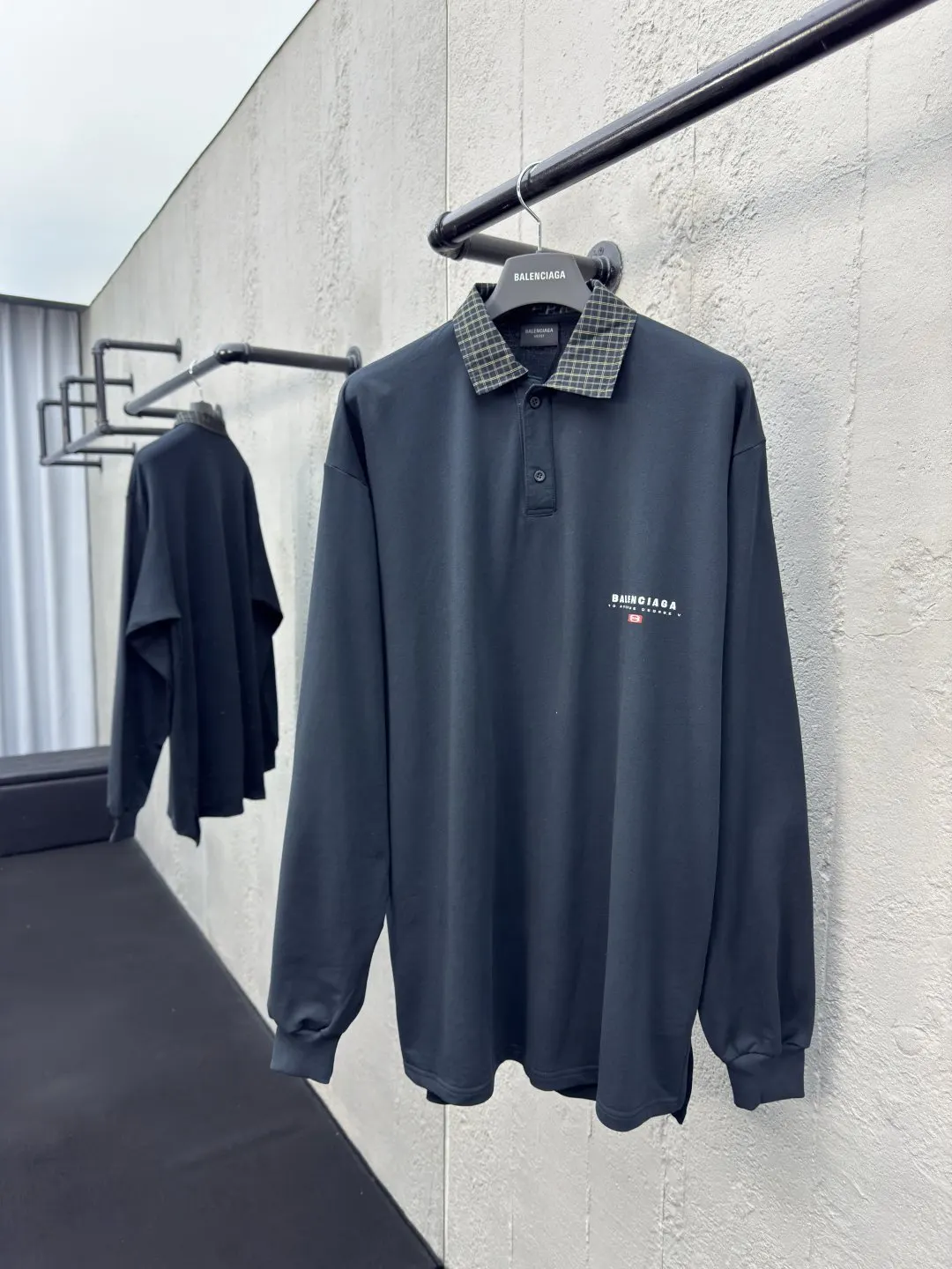 Balenciaga Cotton Shirt Loose Casual Style
