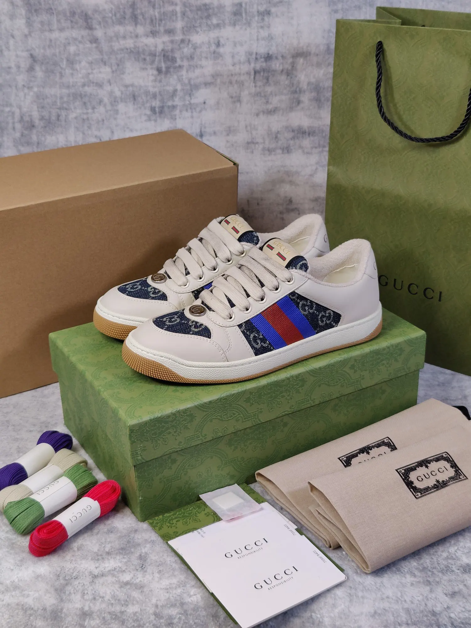 Gucci Logo休閒運動鞋 百搭款