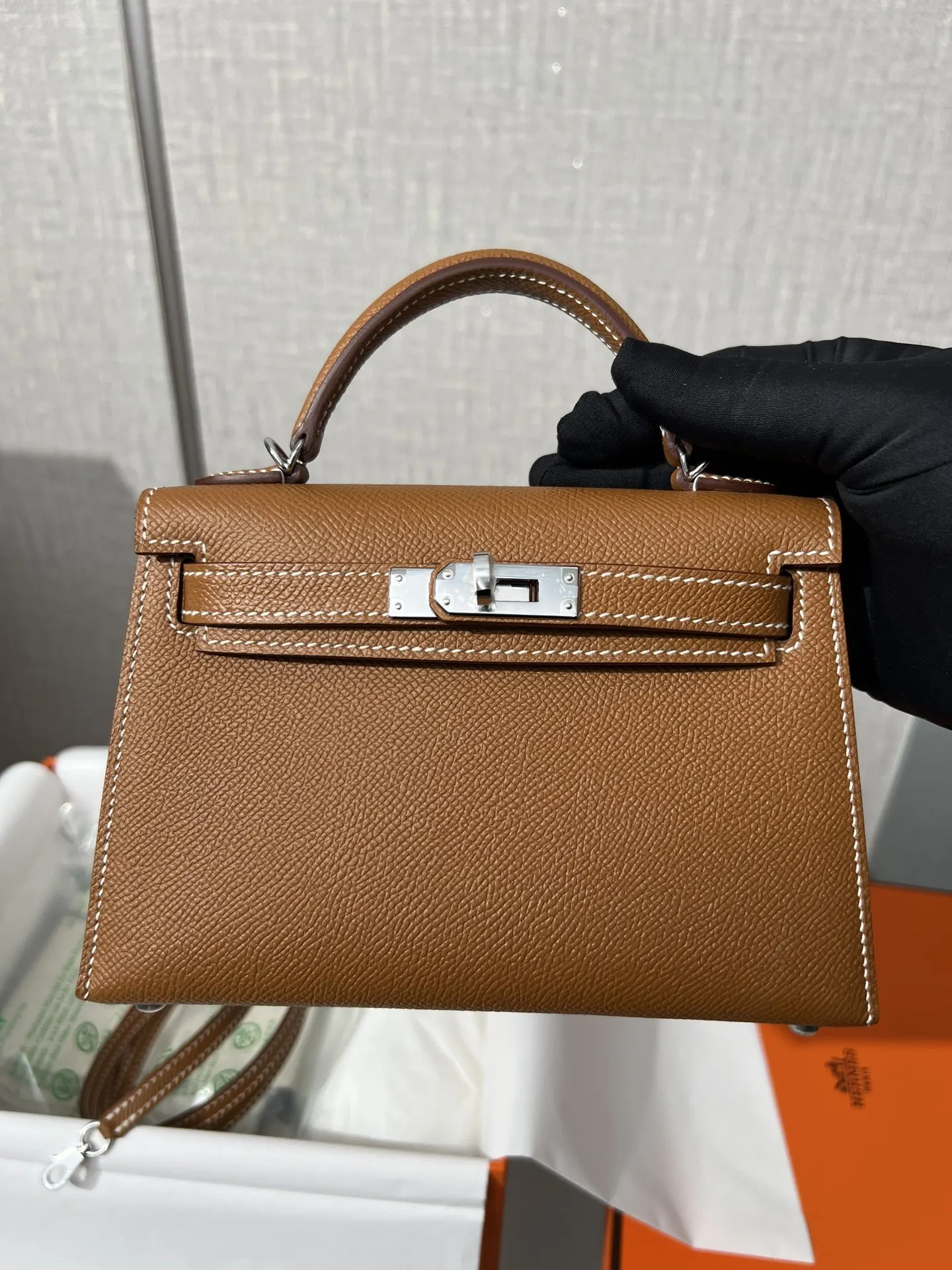 Kelly Mini 二代 B刻 世上绝 斜挎包 轻便斜挎款