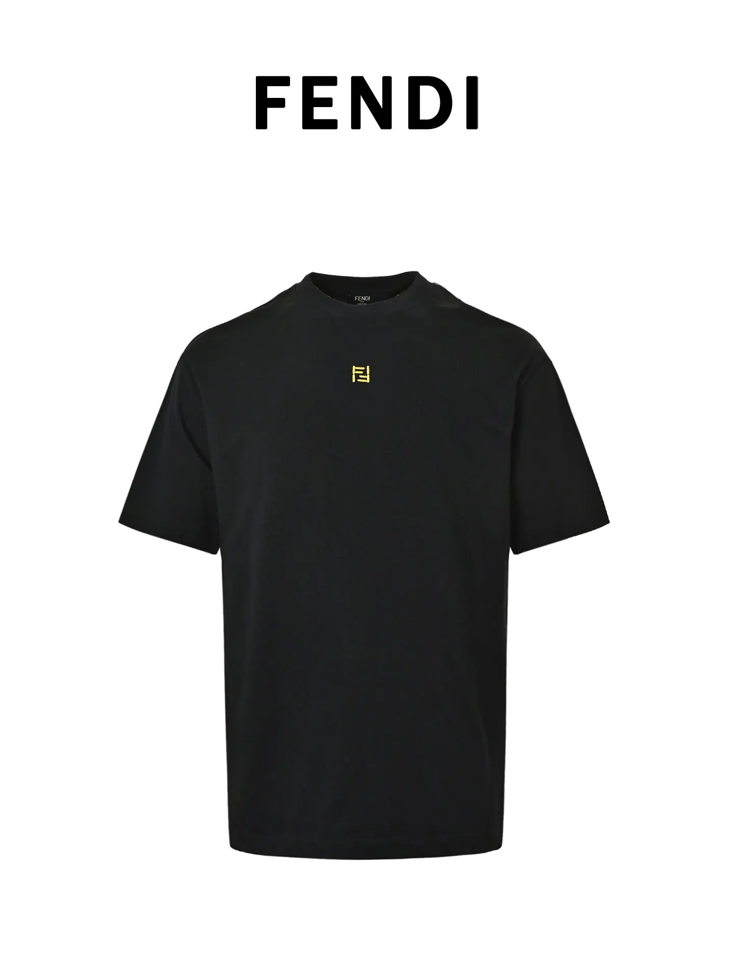 Fendi 刺繡 短袖T恤 日常百搭款(數字1) Fendi 刺繡 短袖T恤 日常百搭款(數字1)