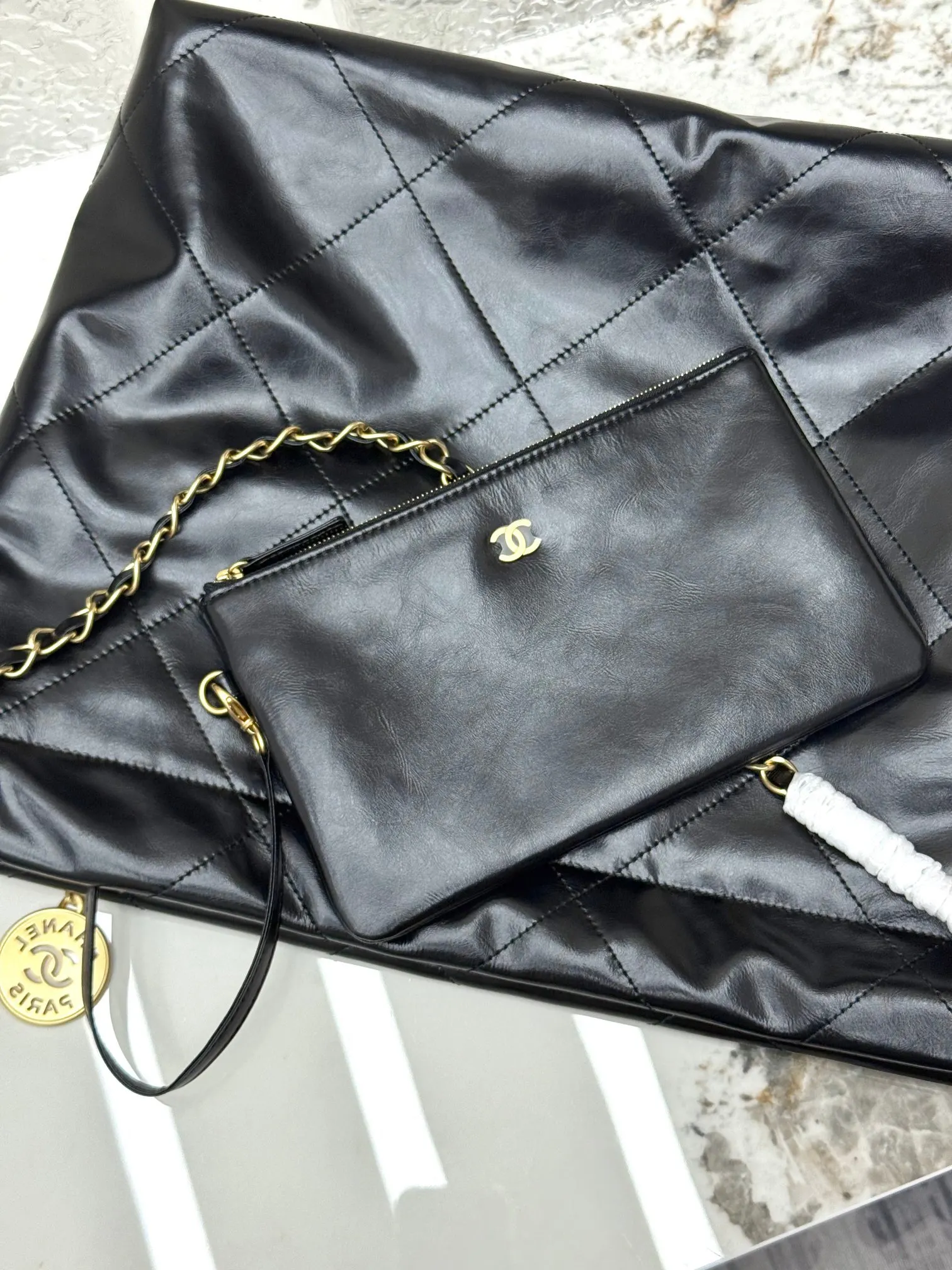 Chain Bag Leather
