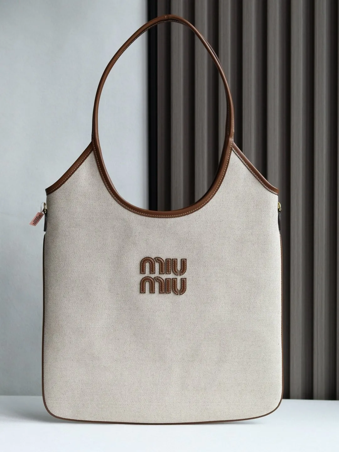 Gold Top Handle Bag Commuter Canvas