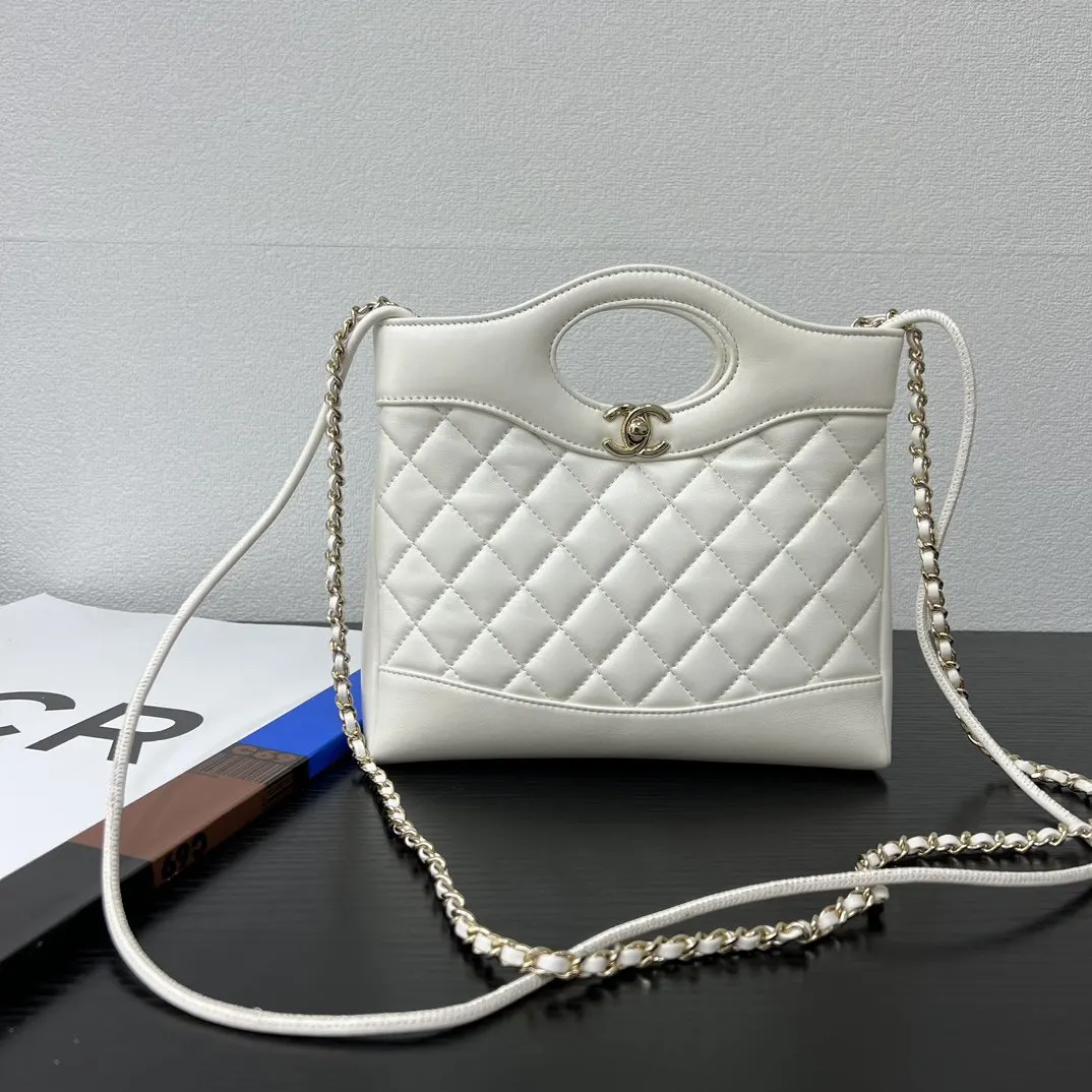 CHANEL 油蠟羊皮22 Bag鏈條包 單肩斜挎