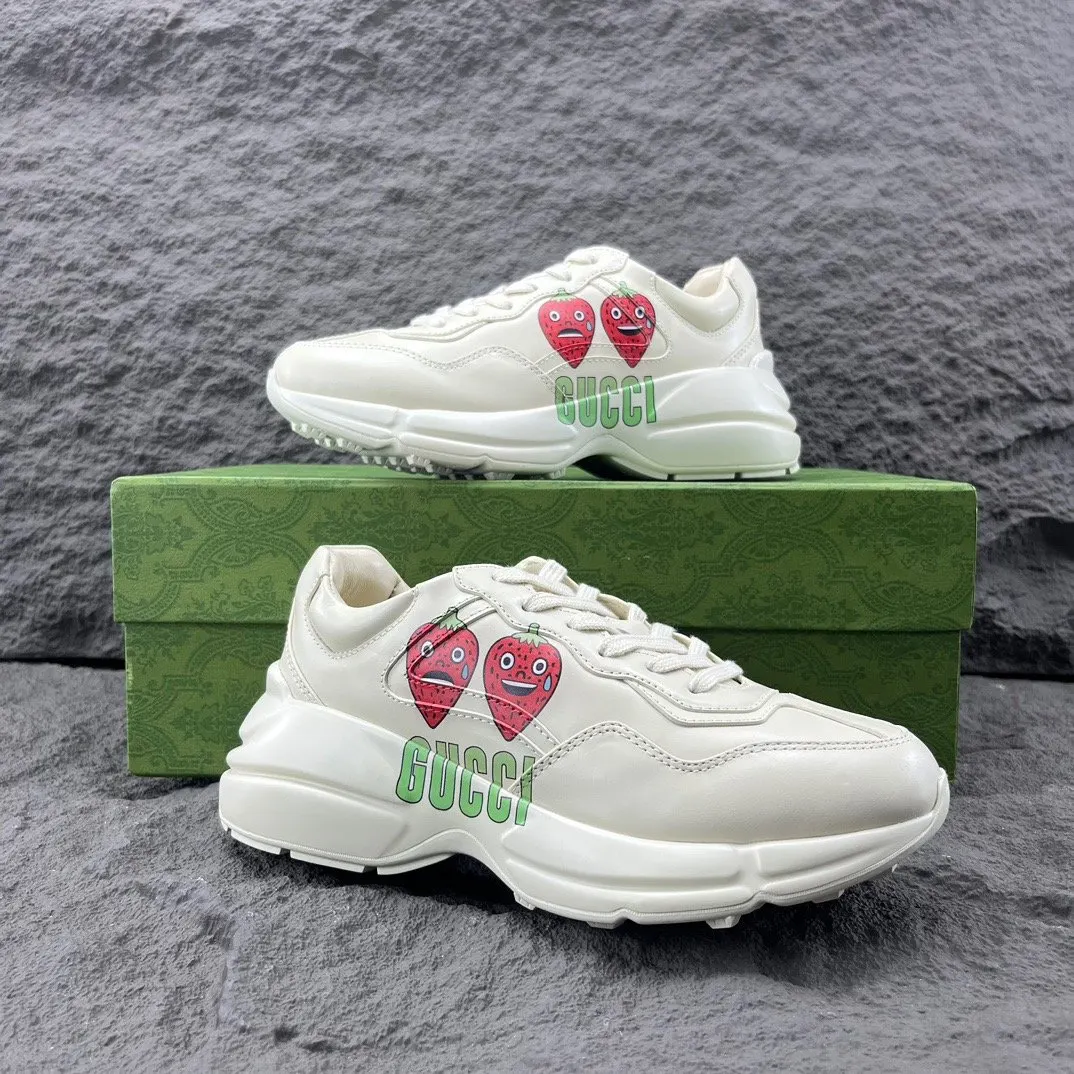 Gucci Rhyton Daddy Shoes, Casual Sports 5