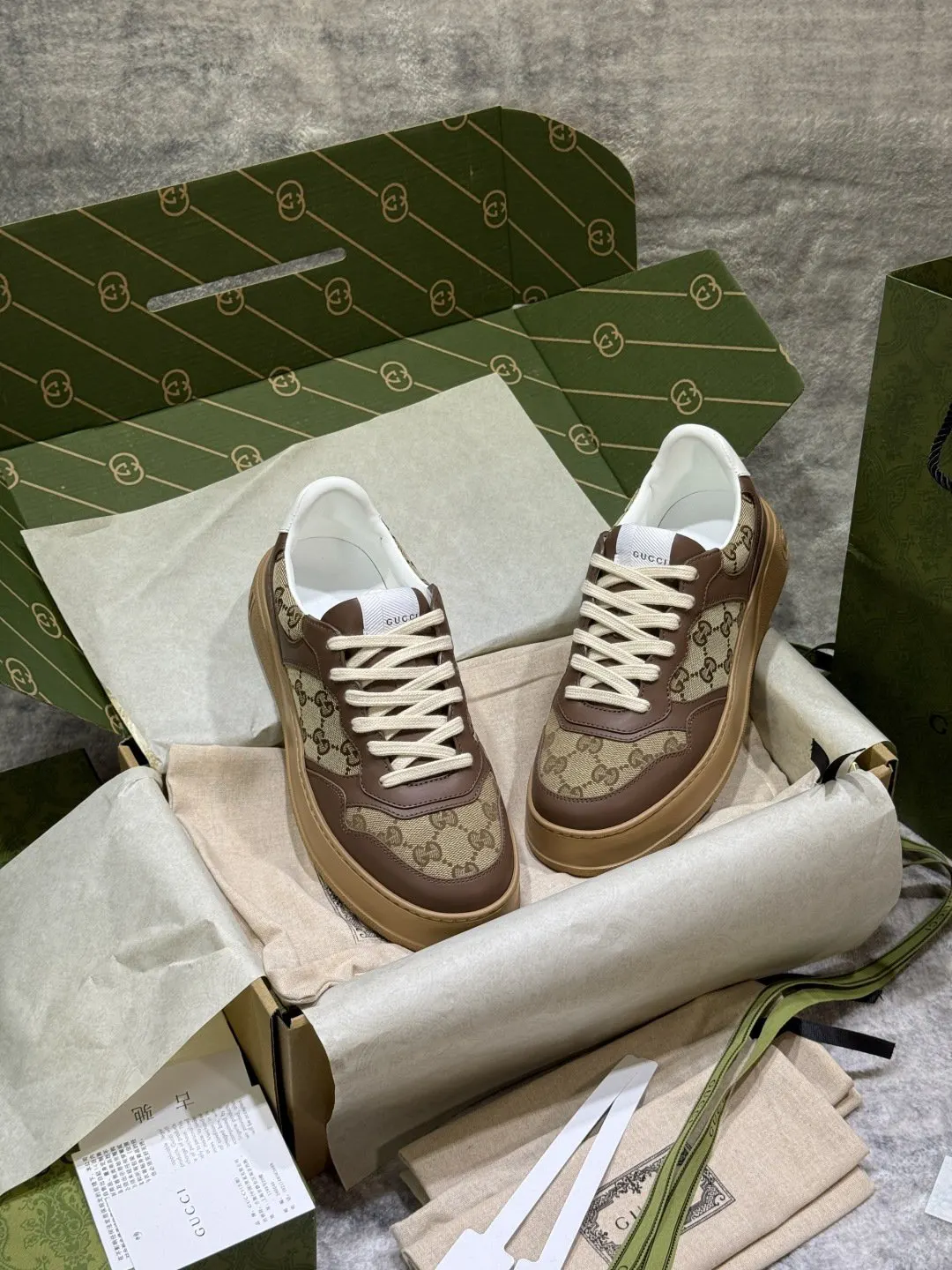 Gucci Logo休閒運動鞋 百搭款
