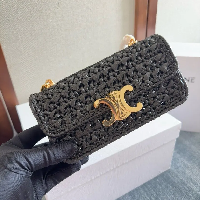 Celine Triomphe 腋下包 復古腋下背款