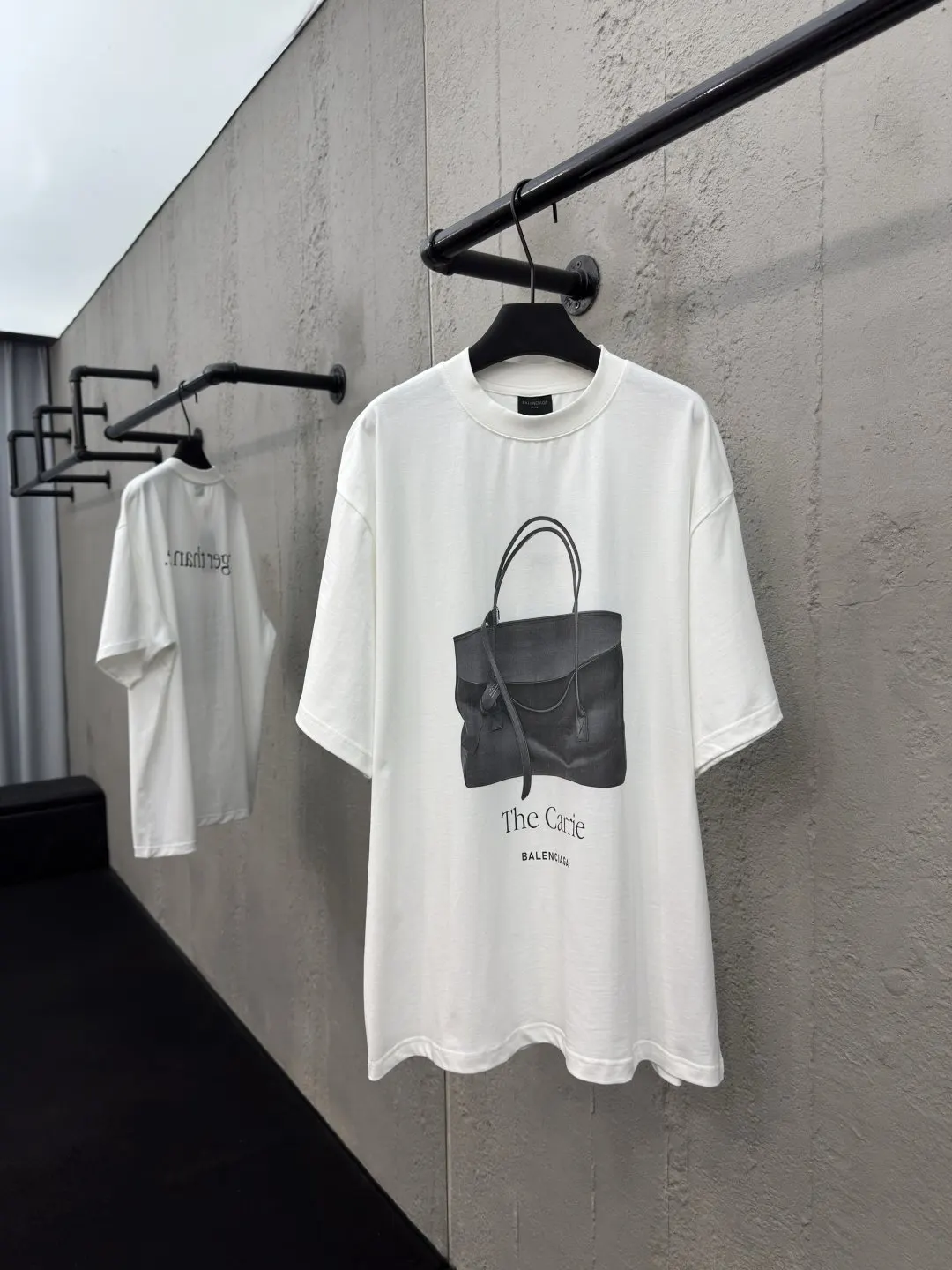 Balenciaga 白色 短袖T恤 街頭休閒款