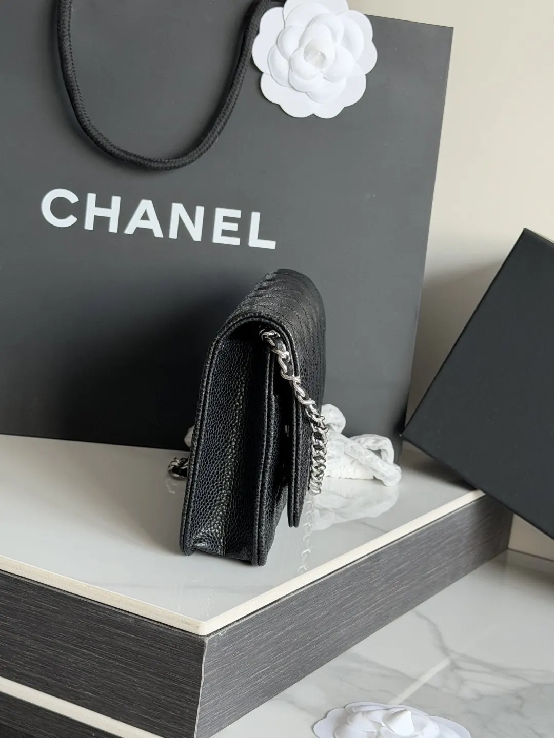 Chain Bag Leather