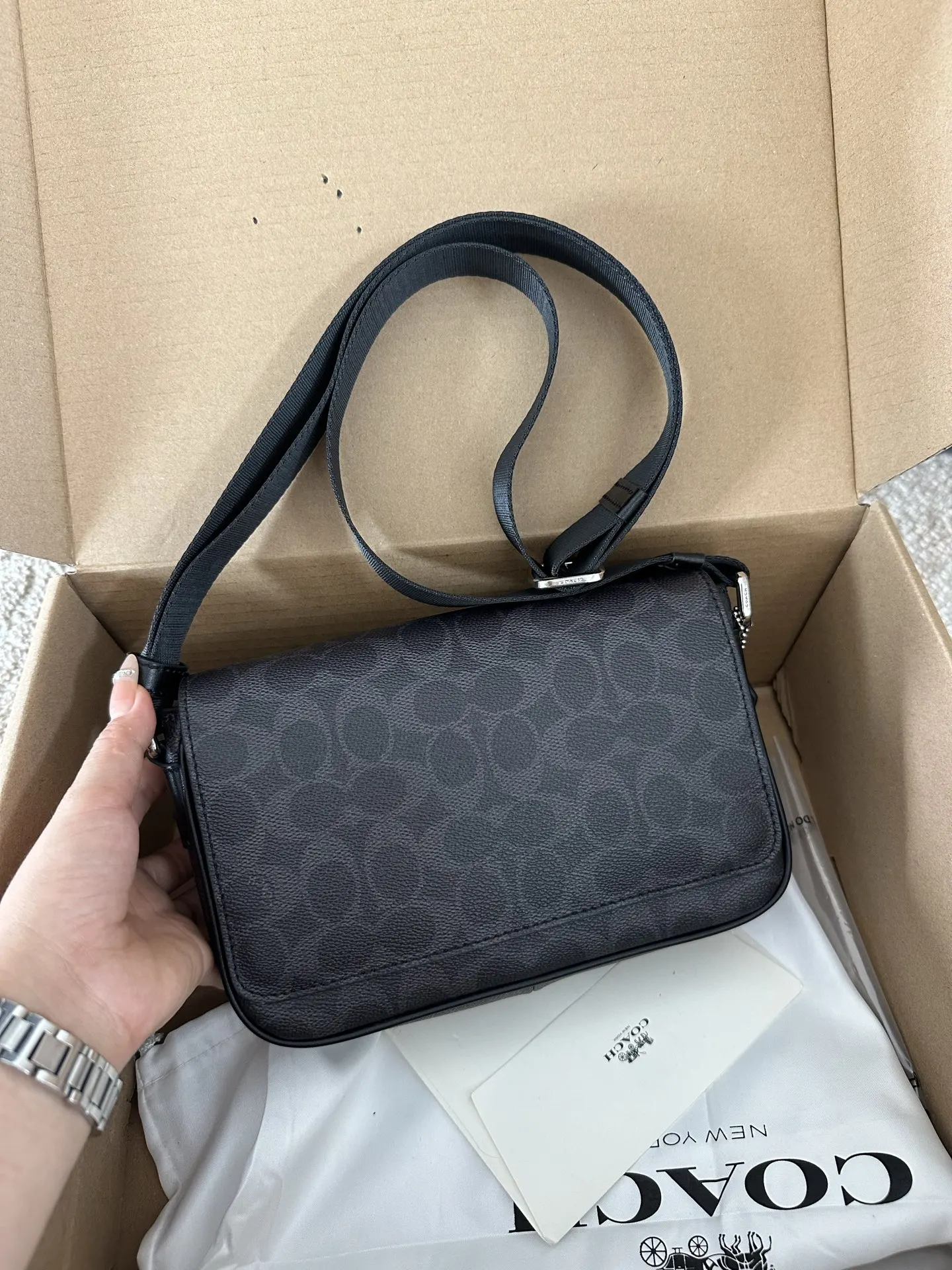 Monogram Crossbody Bag Lightweight