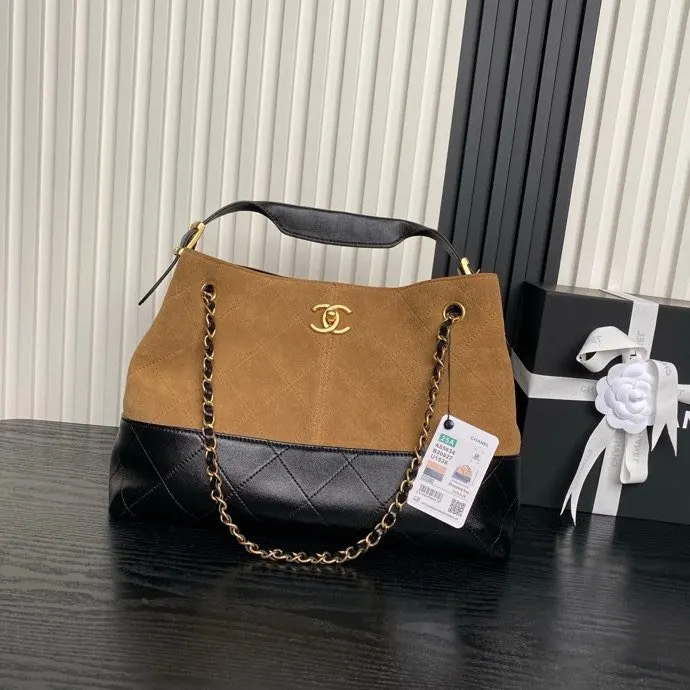CHANEL Hobo 麂皮 腋下包 復古腋下背款