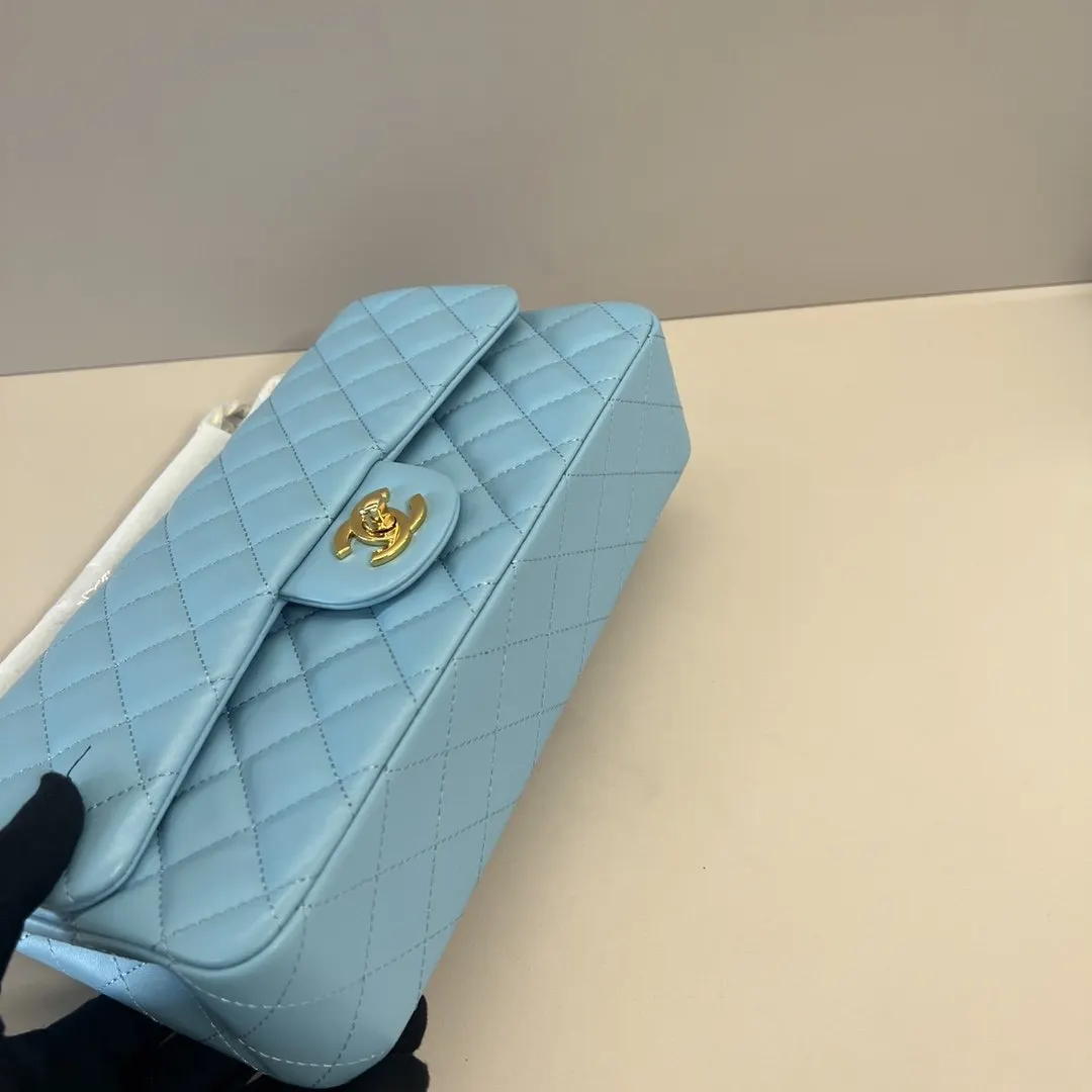 Blue Hobo Shoulder Bag Vintage